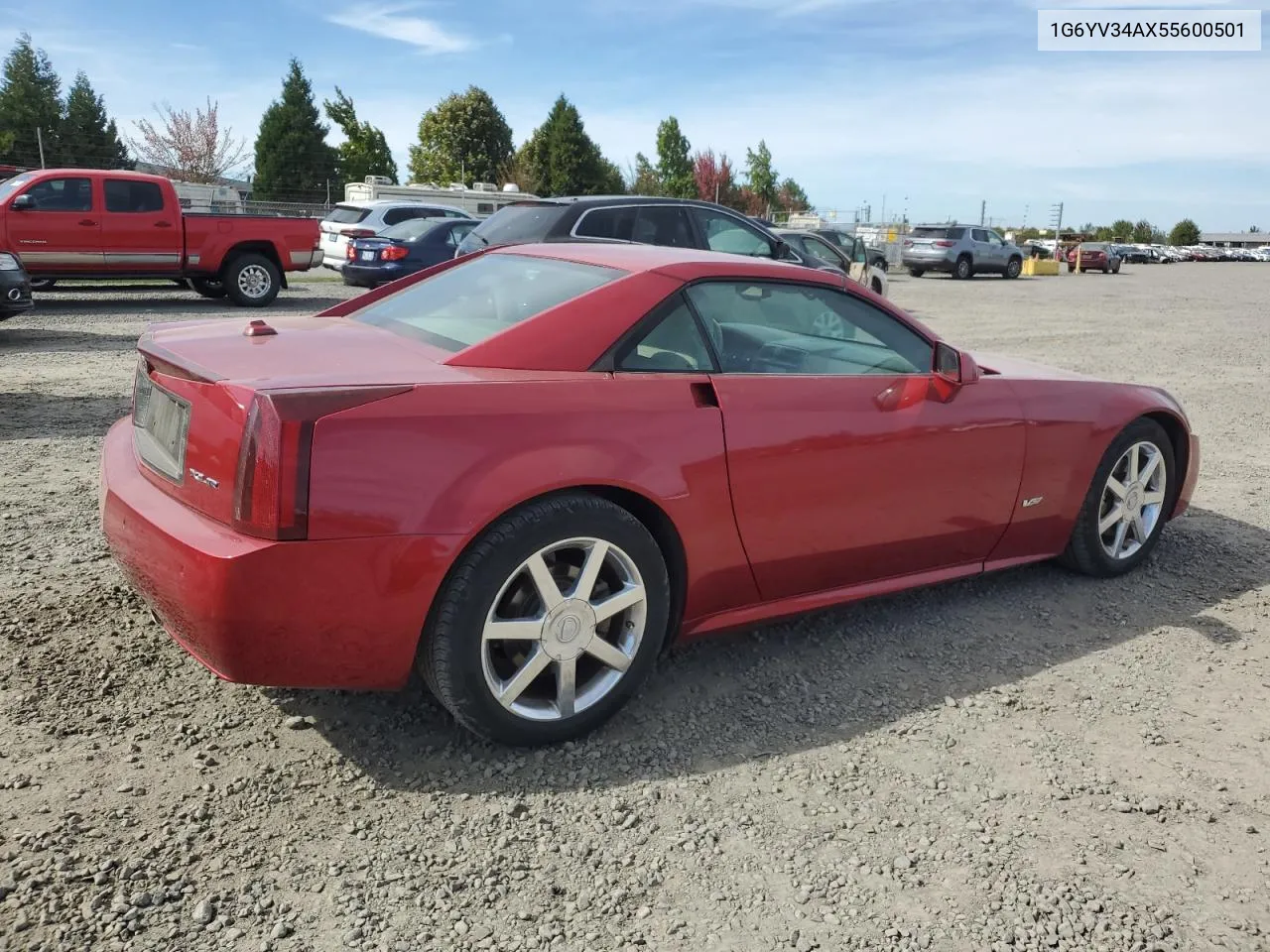 2005 Cadillac Xlr VIN: 1G6YV34AX55600501 Lot: 72423004