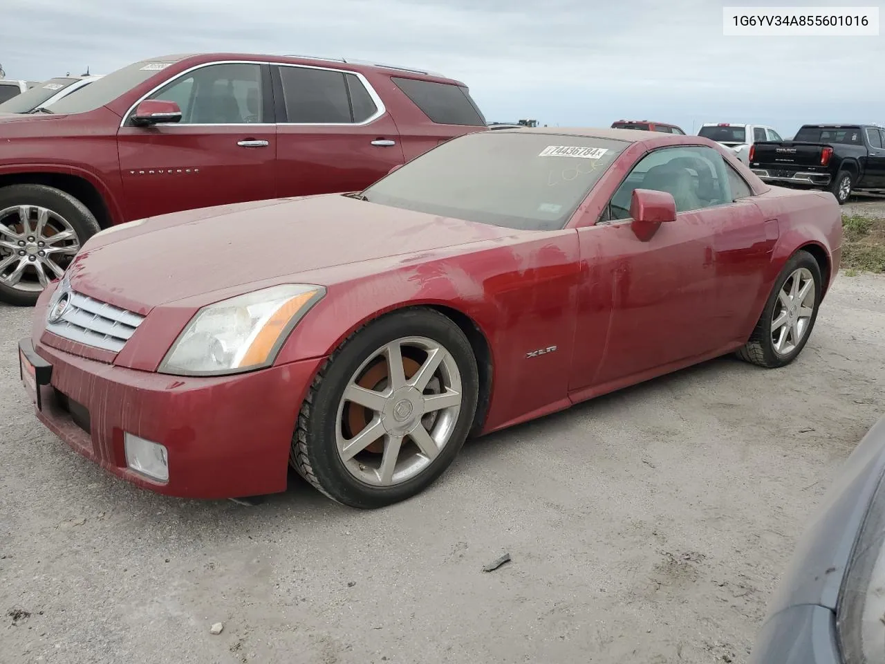 2005 Cadillac Xlr VIN: 1G6YV34A855601016 Lot: 74436784