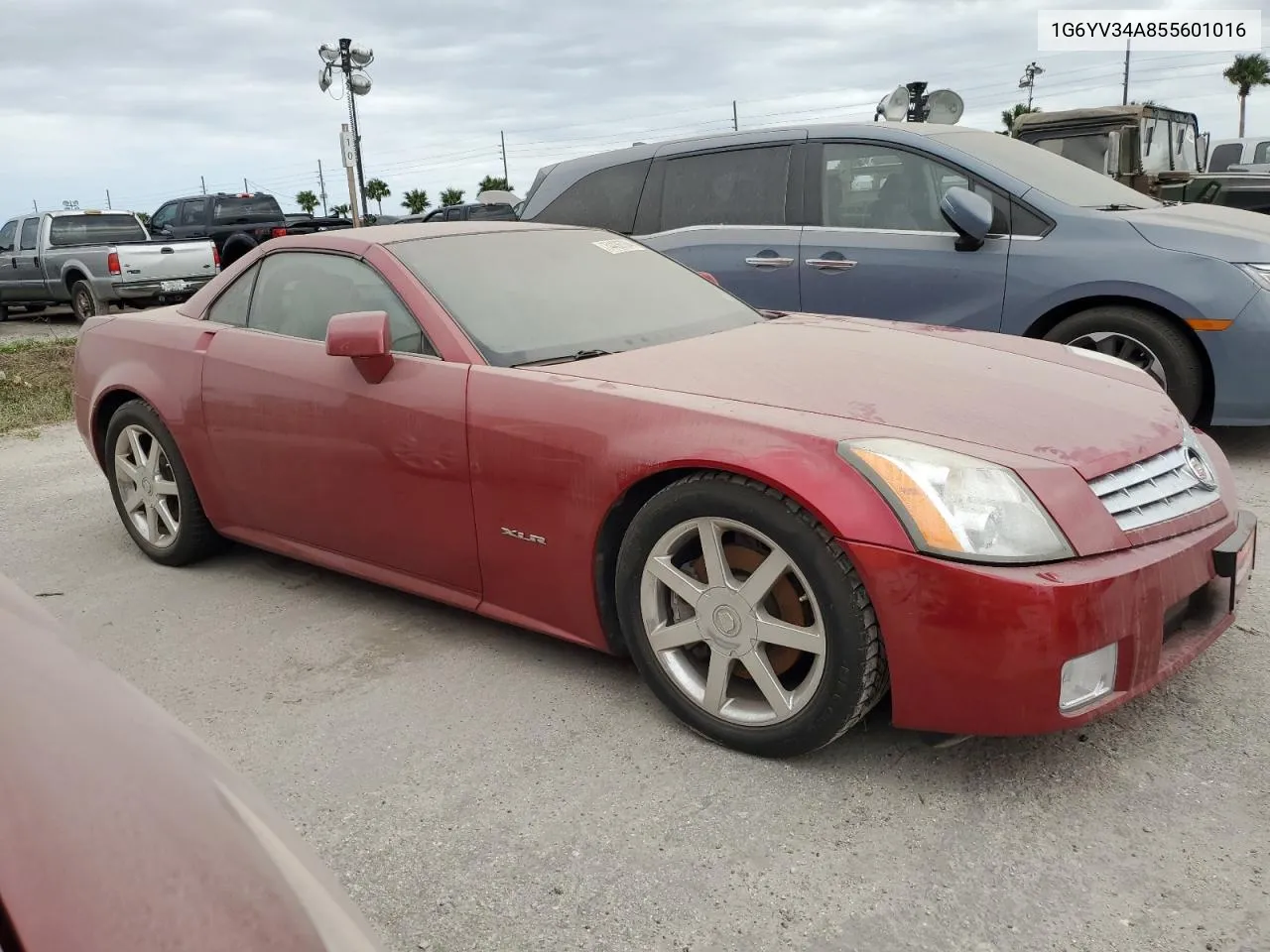 2005 Cadillac Xlr VIN: 1G6YV34A855601016 Lot: 74436784