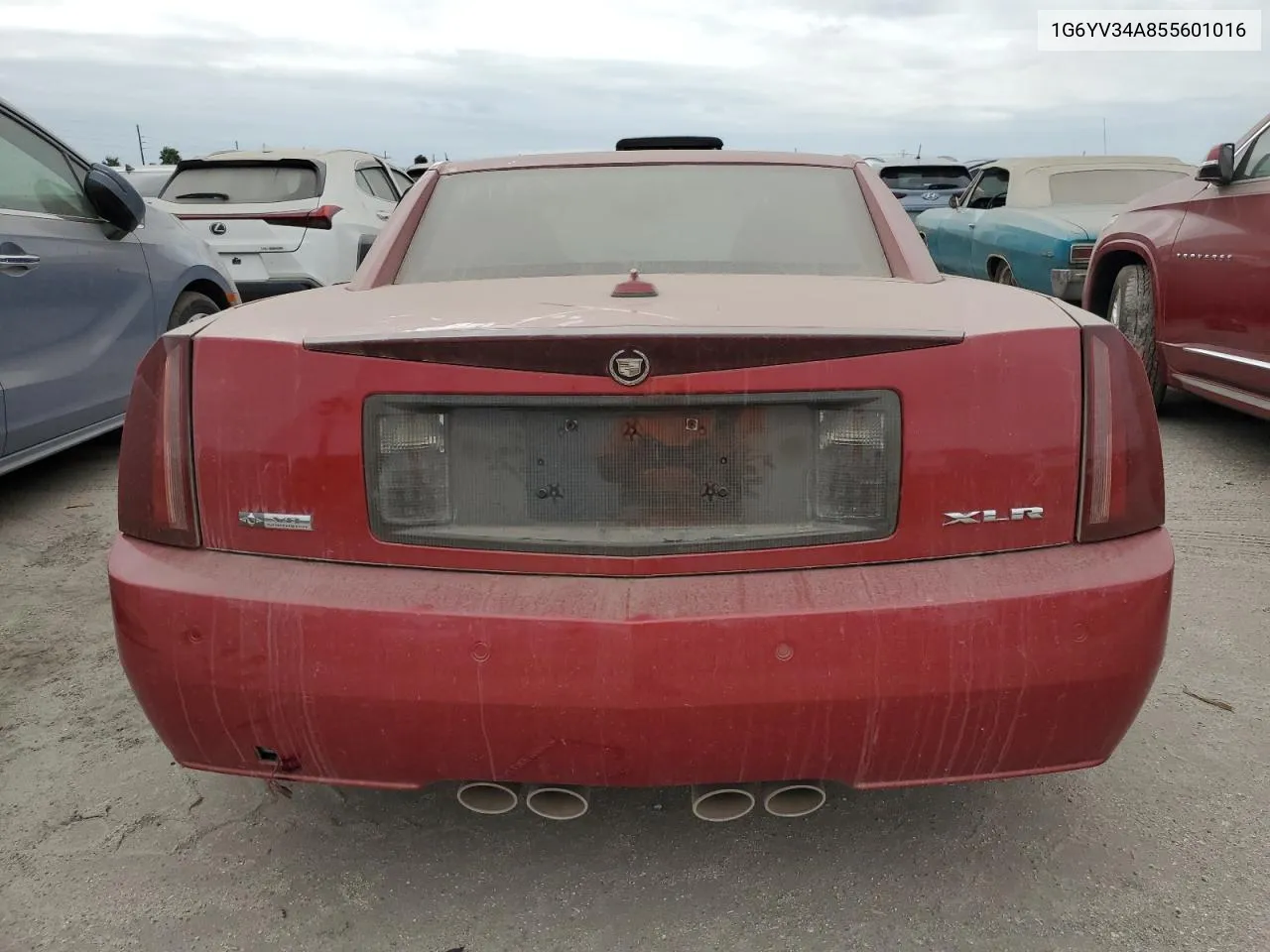 2005 Cadillac Xlr VIN: 1G6YV34A855601016 Lot: 74436784