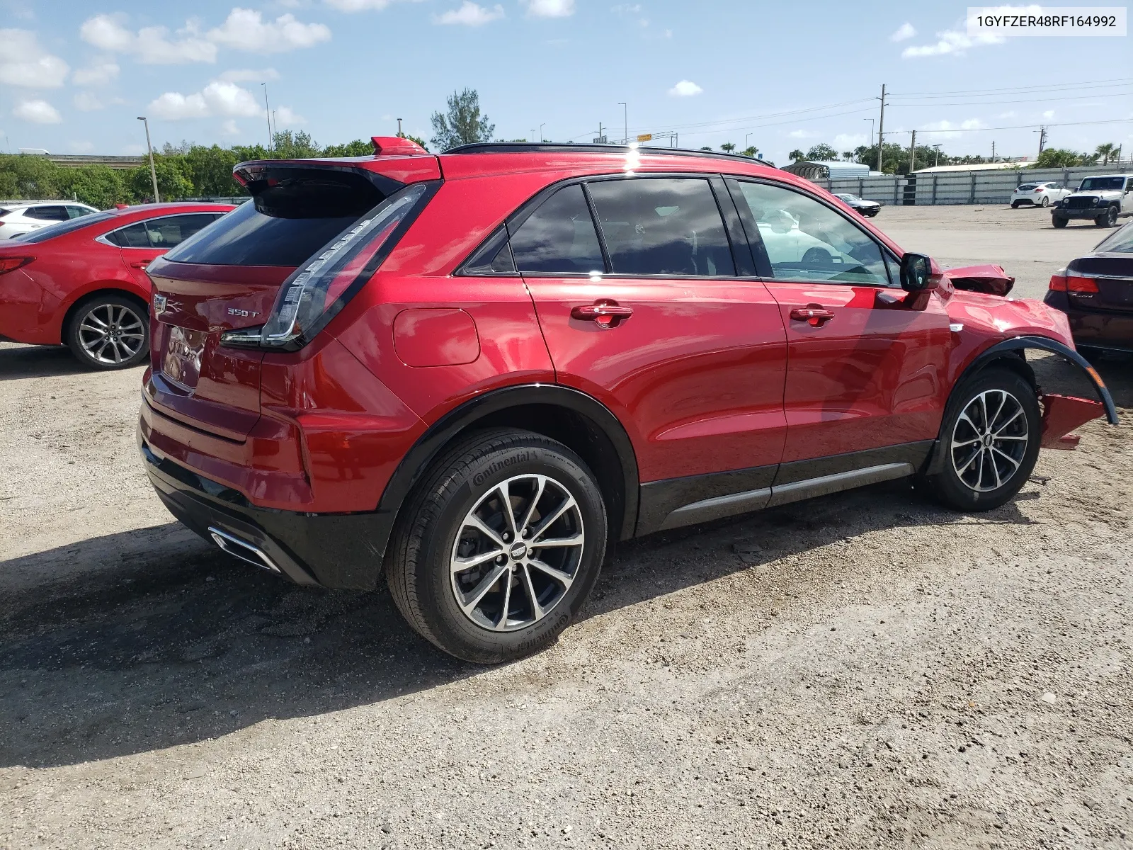 2024 Cadillac Xt4 Sport VIN: 1GYFZER48RF164992 Lot: 68359734