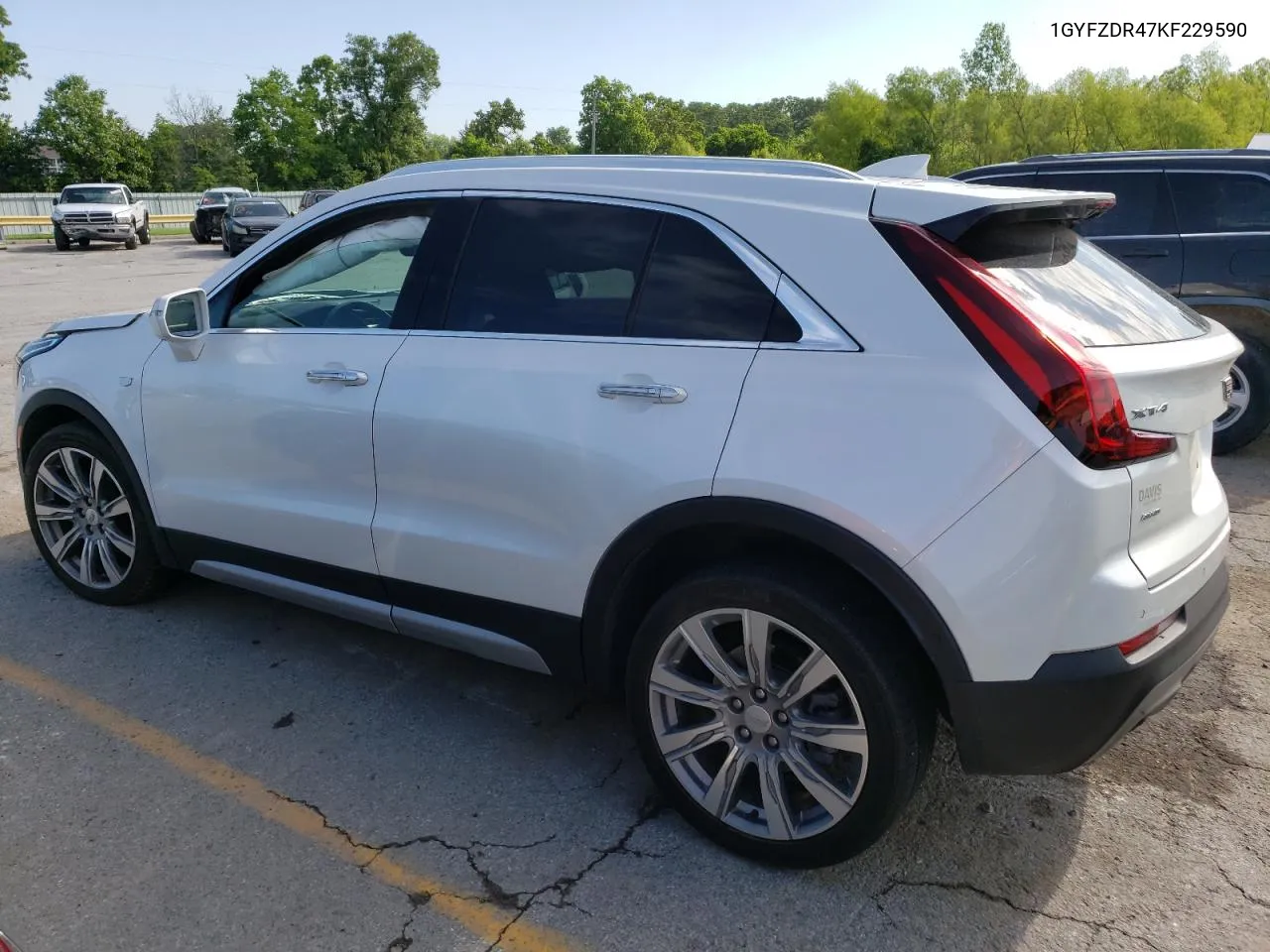 2019 Cadillac Xt4 Premium Luxury VIN: 1GYFZDR47KF229590 Lot: 55283064