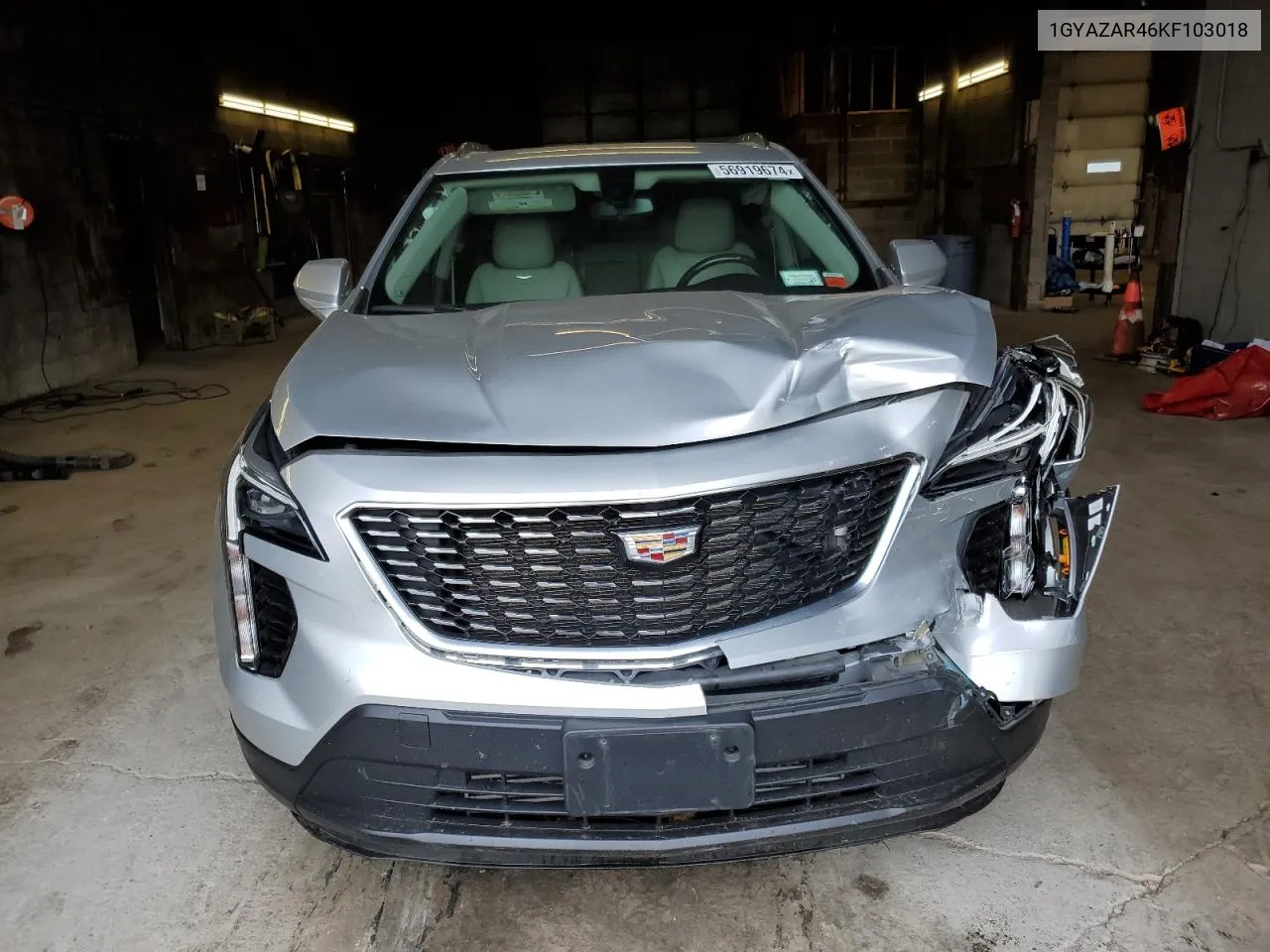 2019 Cadillac Xt4 Luxury VIN: 1GYAZAR46KF103018 Lot: 56919674