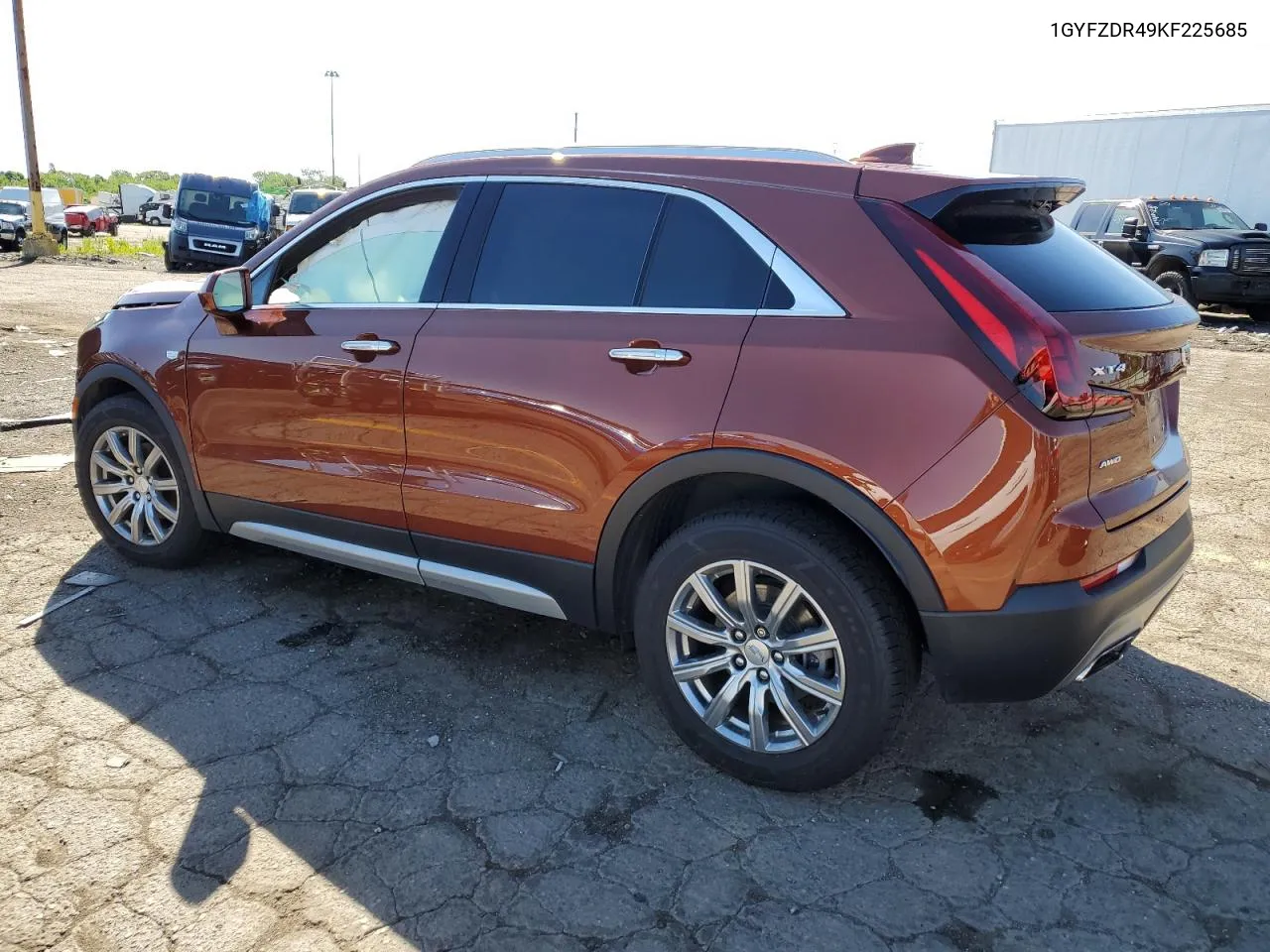 2019 Cadillac Xt4 Premium Luxury VIN: 1GYFZDR49KF225685 Lot: 57542224