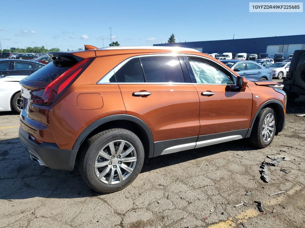 2019 Cadillac Xt4 Premium Luxury VIN: 1GYFZDR49KF225685 Lot: 57542224