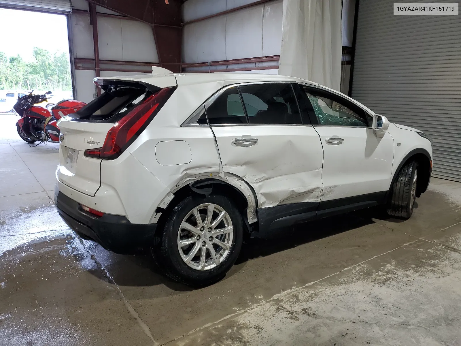 2019 Cadillac Xt4 Luxury VIN: 1GYAZAR41KF151719 Lot: 59875564