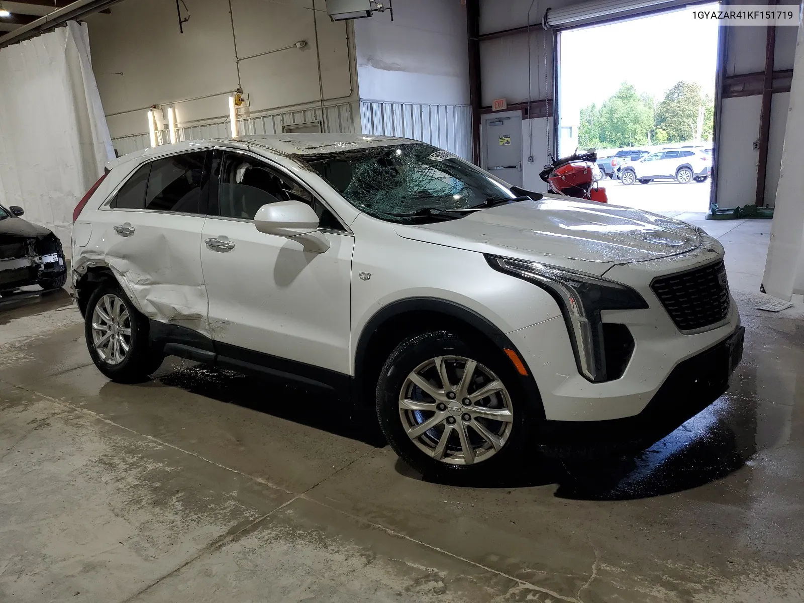 2019 Cadillac Xt4 Luxury VIN: 1GYAZAR41KF151719 Lot: 59875564