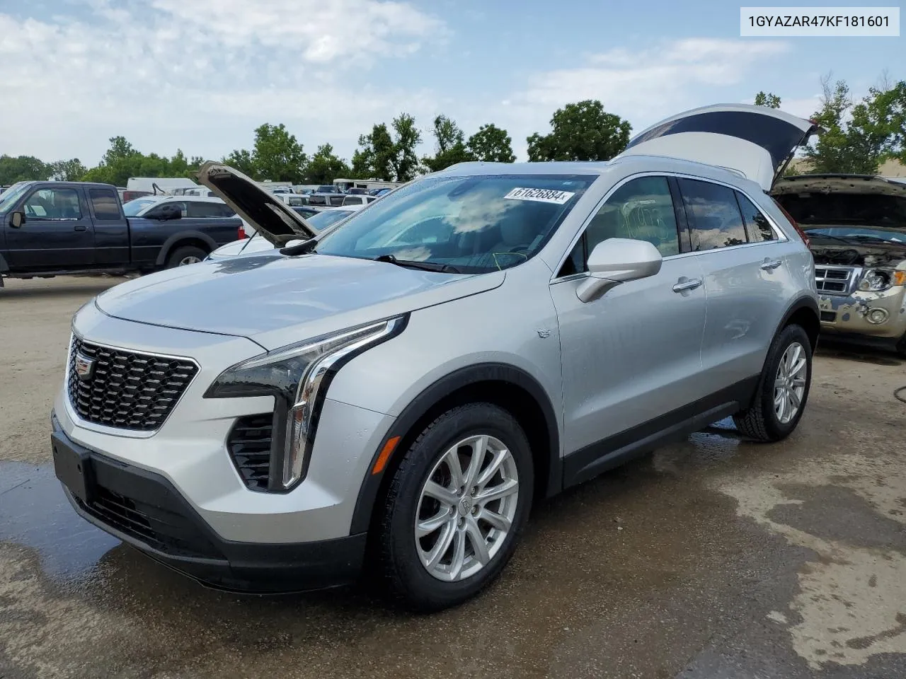 1GYAZAR47KF181601 2019 Cadillac Xt4 Luxury