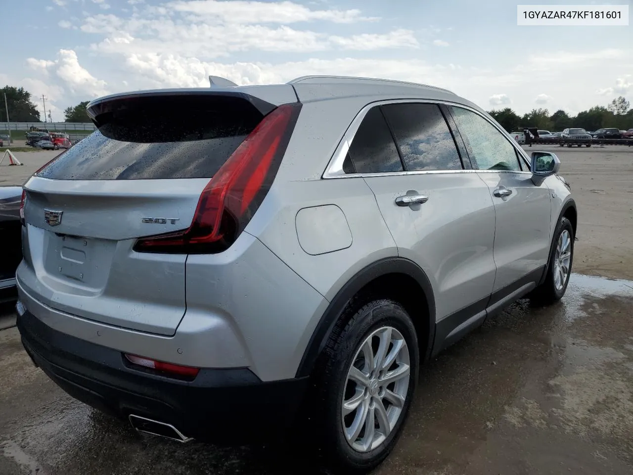 2019 Cadillac Xt4 Luxury VIN: 1GYAZAR47KF181601 Lot: 61626884