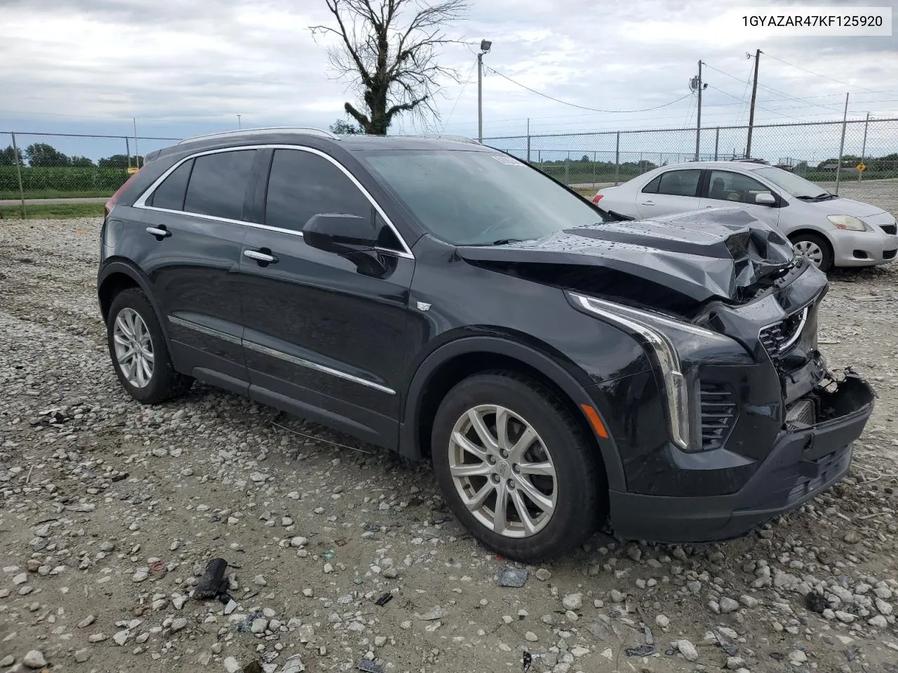 2019 Cadillac Xt4 Luxury VIN: 1GYAZAR47KF125920 Lot: 61886244