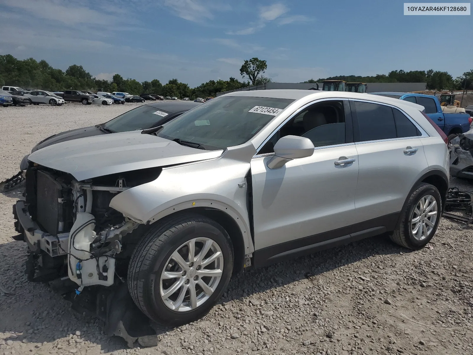 1GYAZAR46KF128680 2019 Cadillac Xt4 Luxury