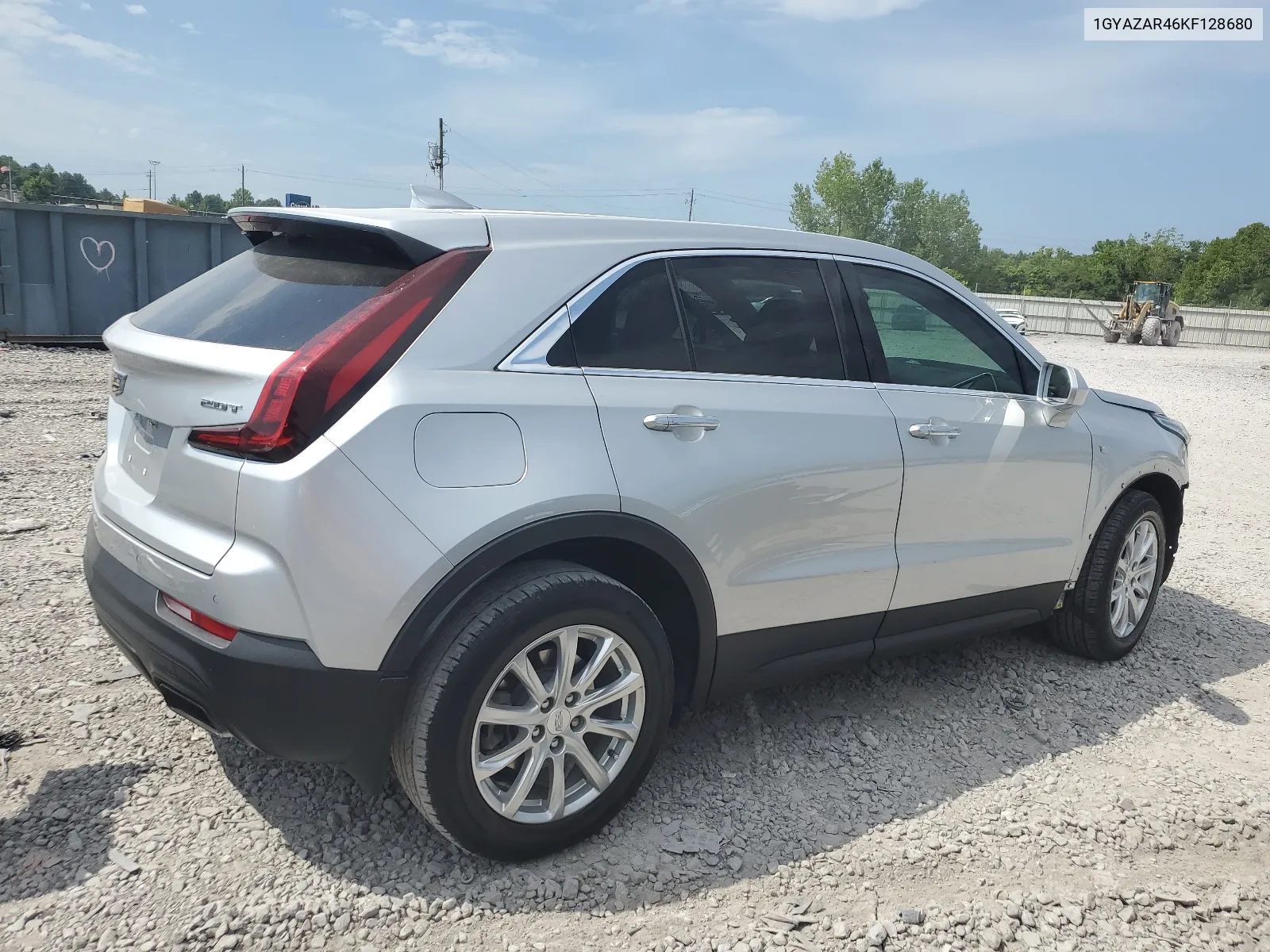 2019 Cadillac Xt4 Luxury VIN: 1GYAZAR46KF128680 Lot: 62123454