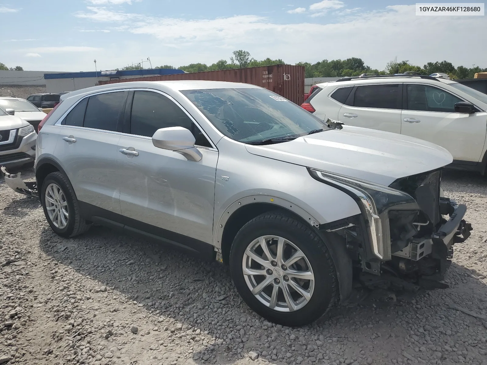 2019 Cadillac Xt4 Luxury VIN: 1GYAZAR46KF128680 Lot: 62123454