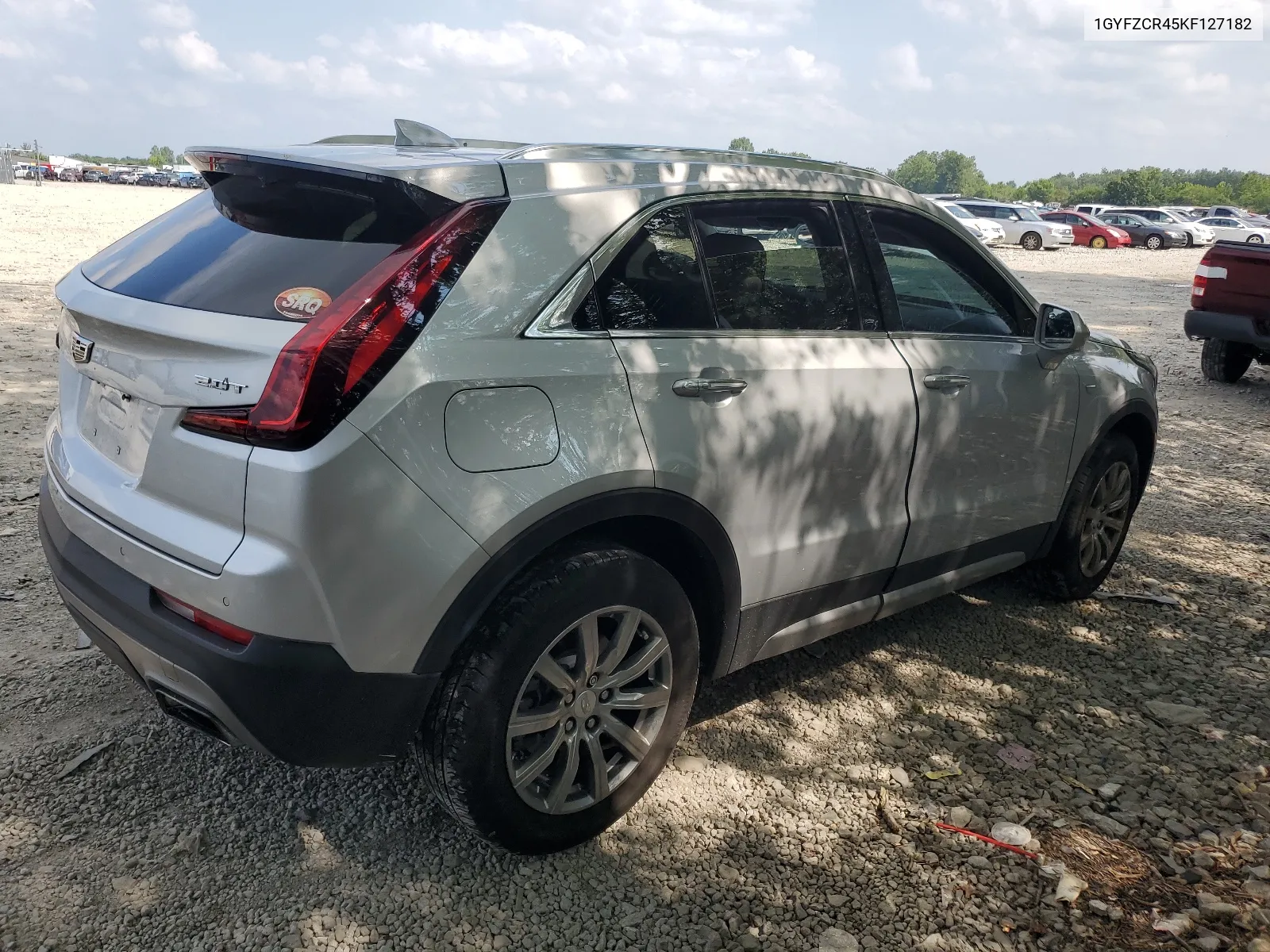 1GYFZCR45KF127182 2019 Cadillac Xt4 Premium Luxury