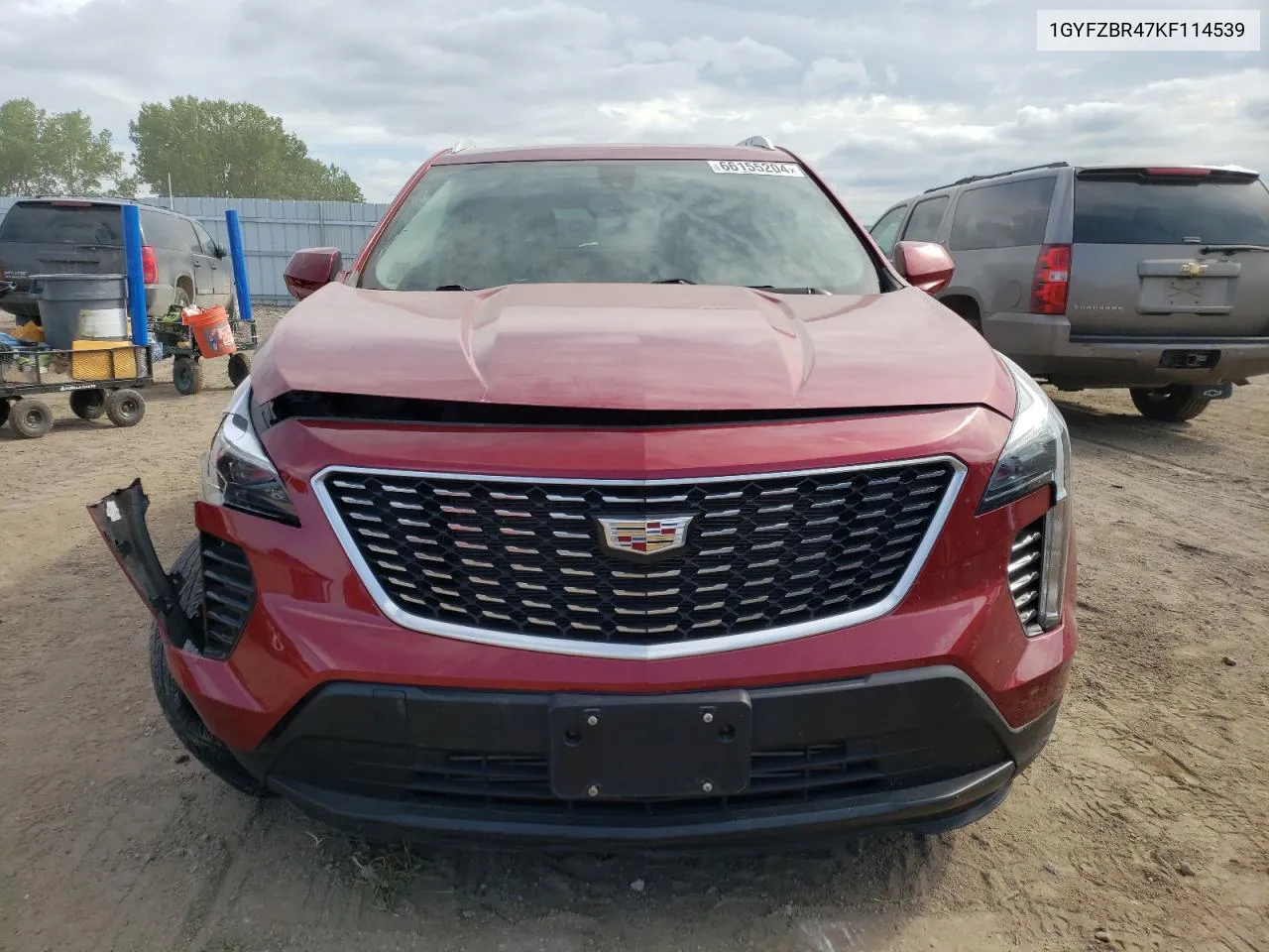 2019 Cadillac Xt4 Luxury VIN: 1GYFZBR47KF114539 Lot: 66155204