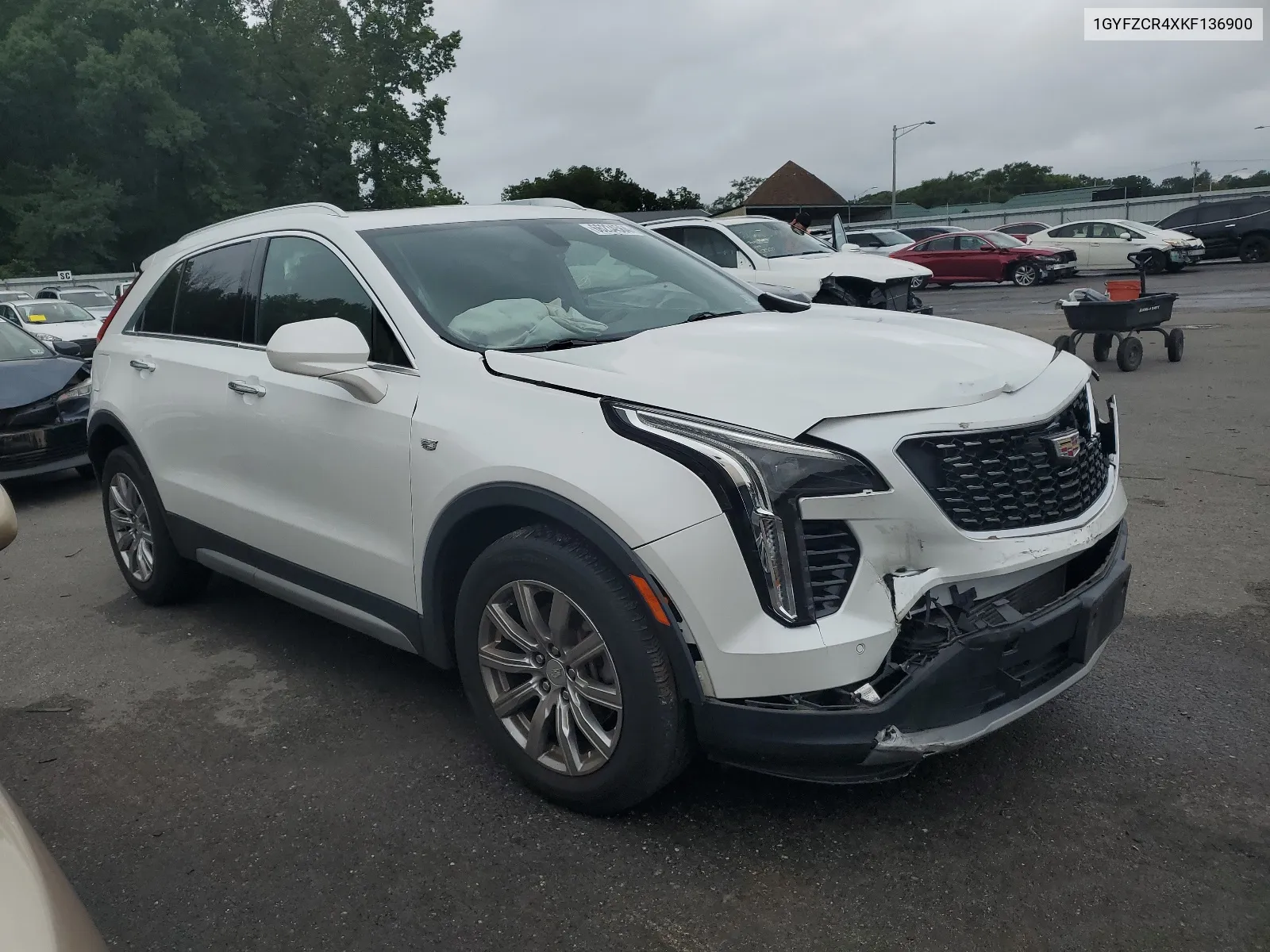 2019 Cadillac Xt4 Premium Luxury VIN: 1GYFZCR4XKF136900 Lot: 66234564