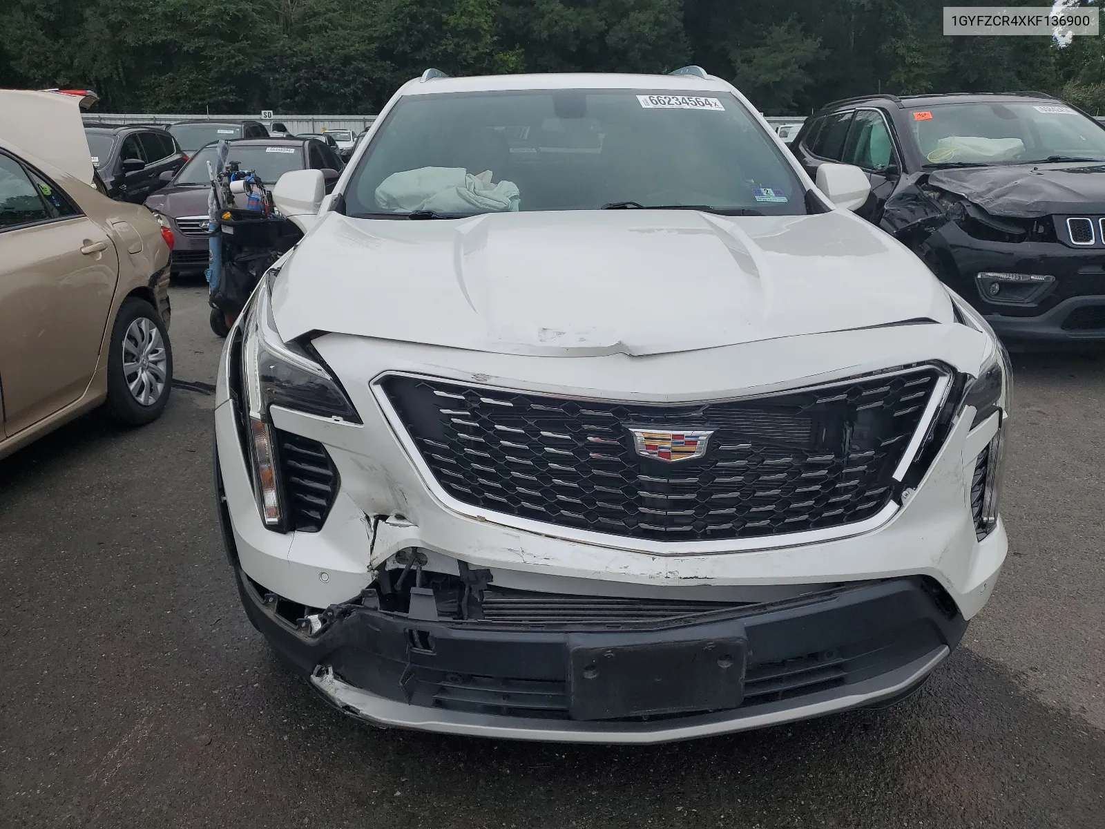 2019 Cadillac Xt4 Premium Luxury VIN: 1GYFZCR4XKF136900 Lot: 66234564