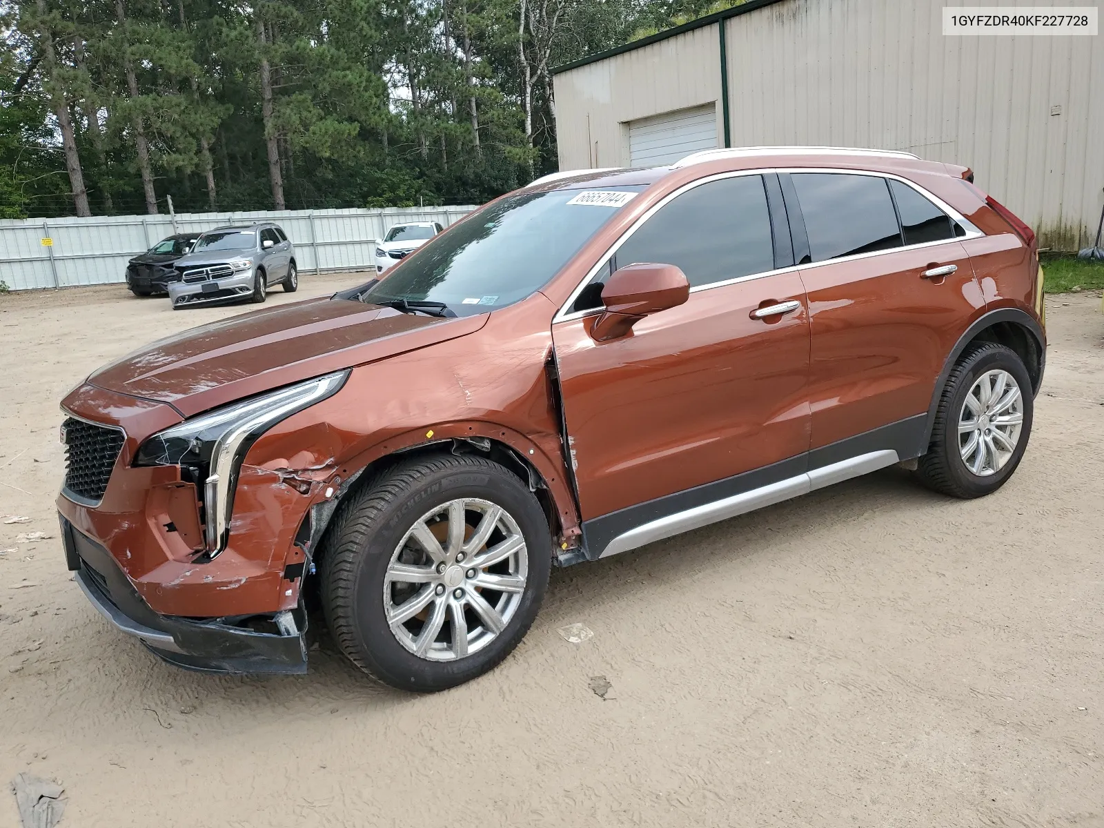 2019 Cadillac Xt4 Premium Luxury VIN: 1GYFZDR40KF227728 Lot: 66657044