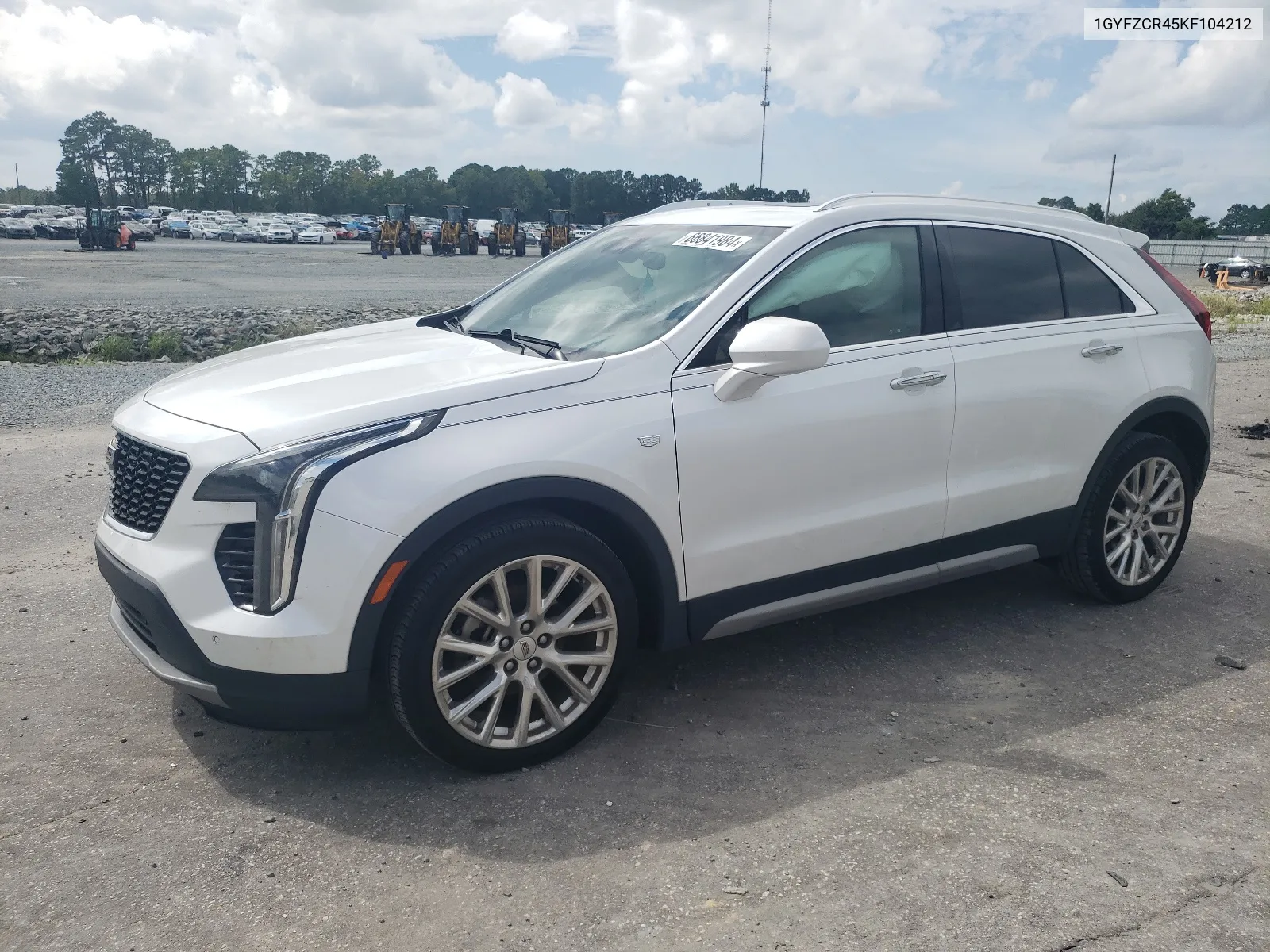 1GYFZCR45KF104212 2019 Cadillac Xt4 Premium Luxury