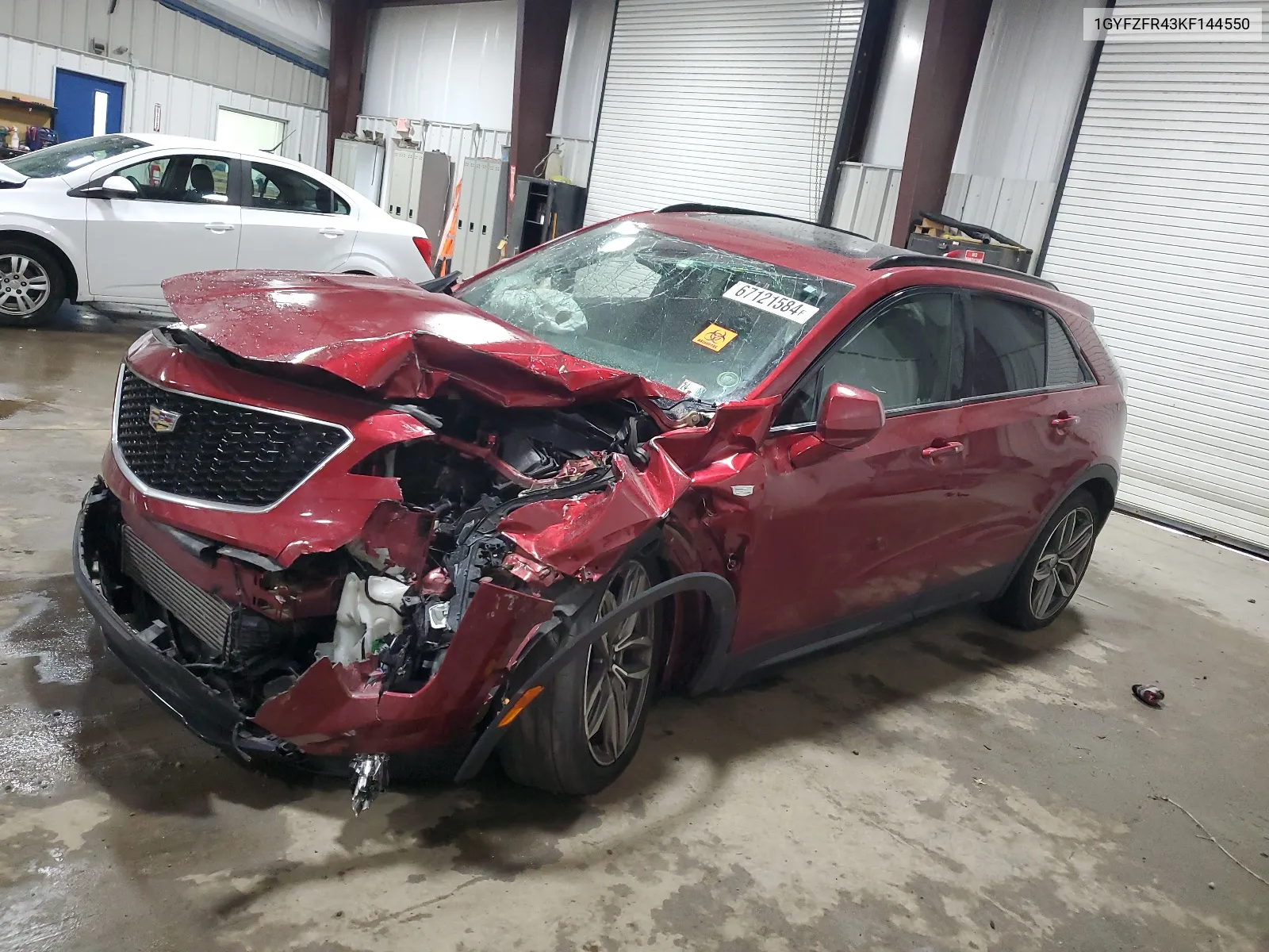 1GYFZFR43KF144550 2019 Cadillac Xt4 Sport