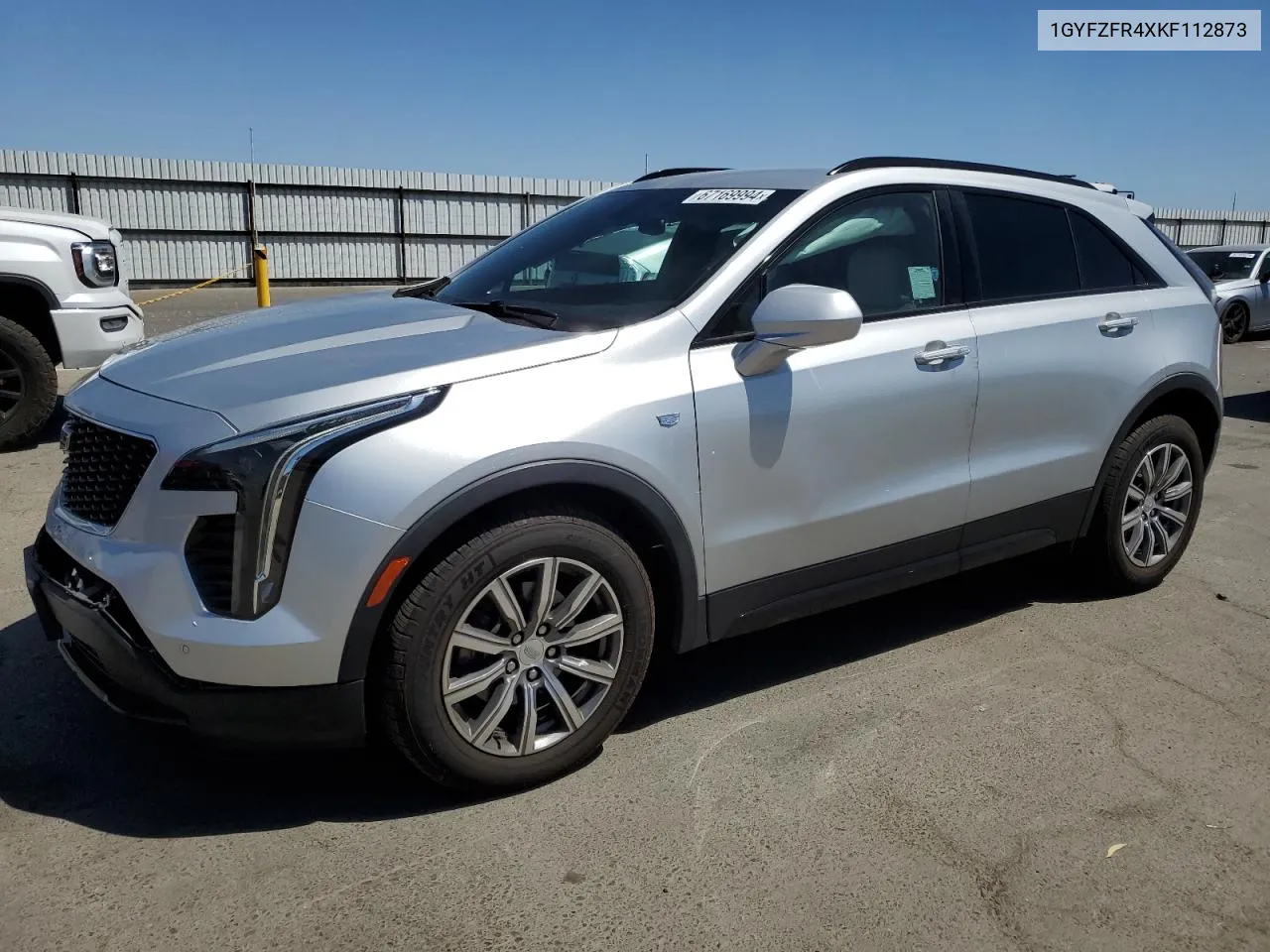 2019 Cadillac Xt4 Sport VIN: 1GYFZFR4XKF112873 Lot: 67169994