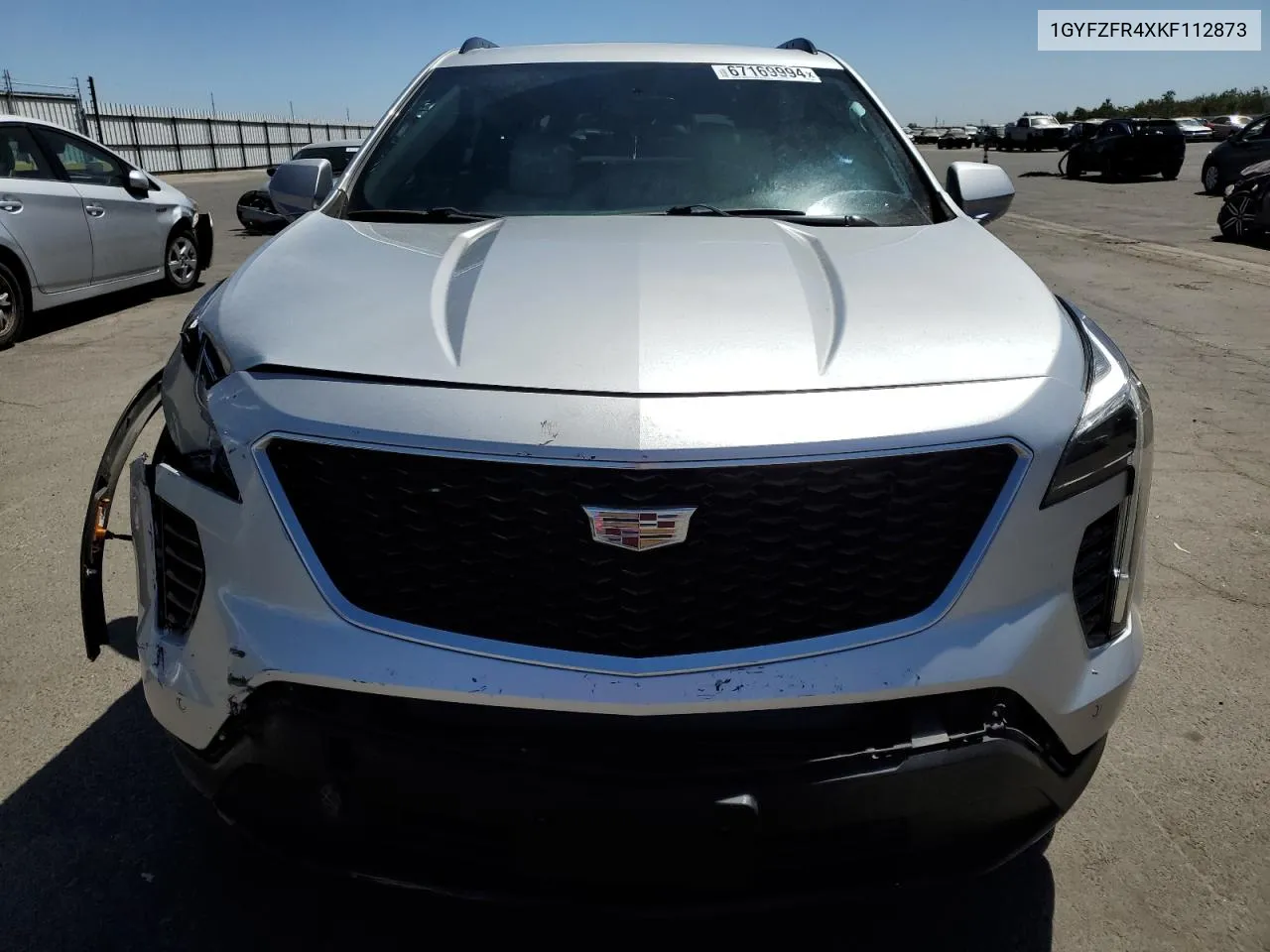 2019 Cadillac Xt4 Sport VIN: 1GYFZFR4XKF112873 Lot: 67169994