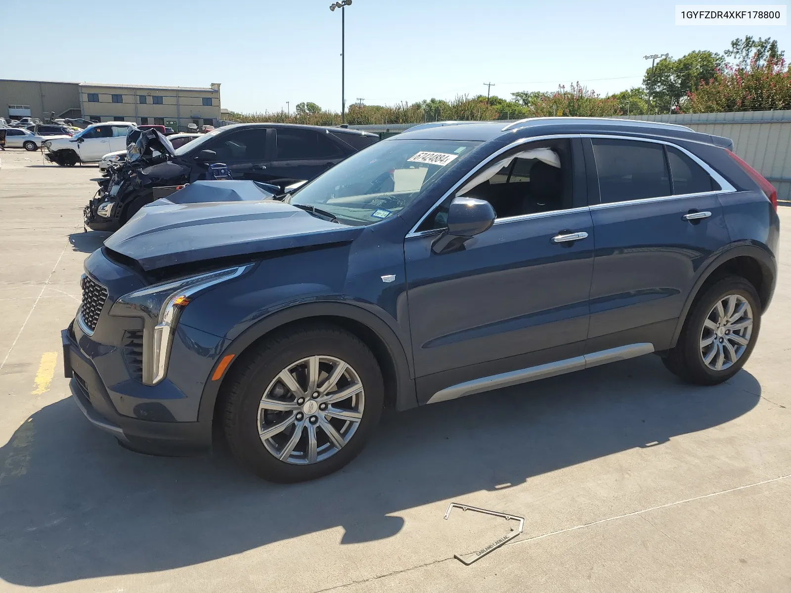 1GYFZDR4XKF178800 2019 Cadillac Xt4 Premium Luxury