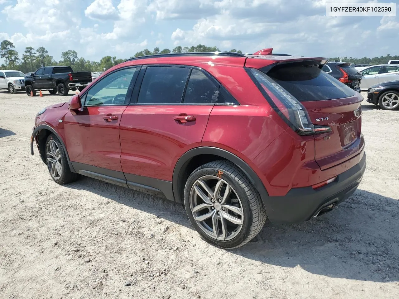 1GYFZER40KF102590 2019 Cadillac Xt4 Sport