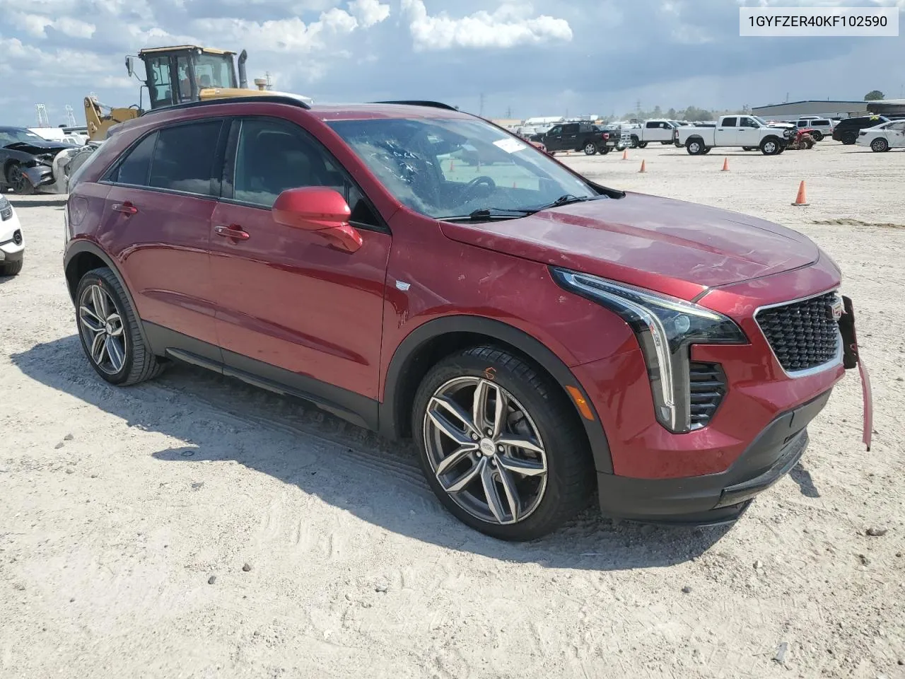 1GYFZER40KF102590 2019 Cadillac Xt4 Sport