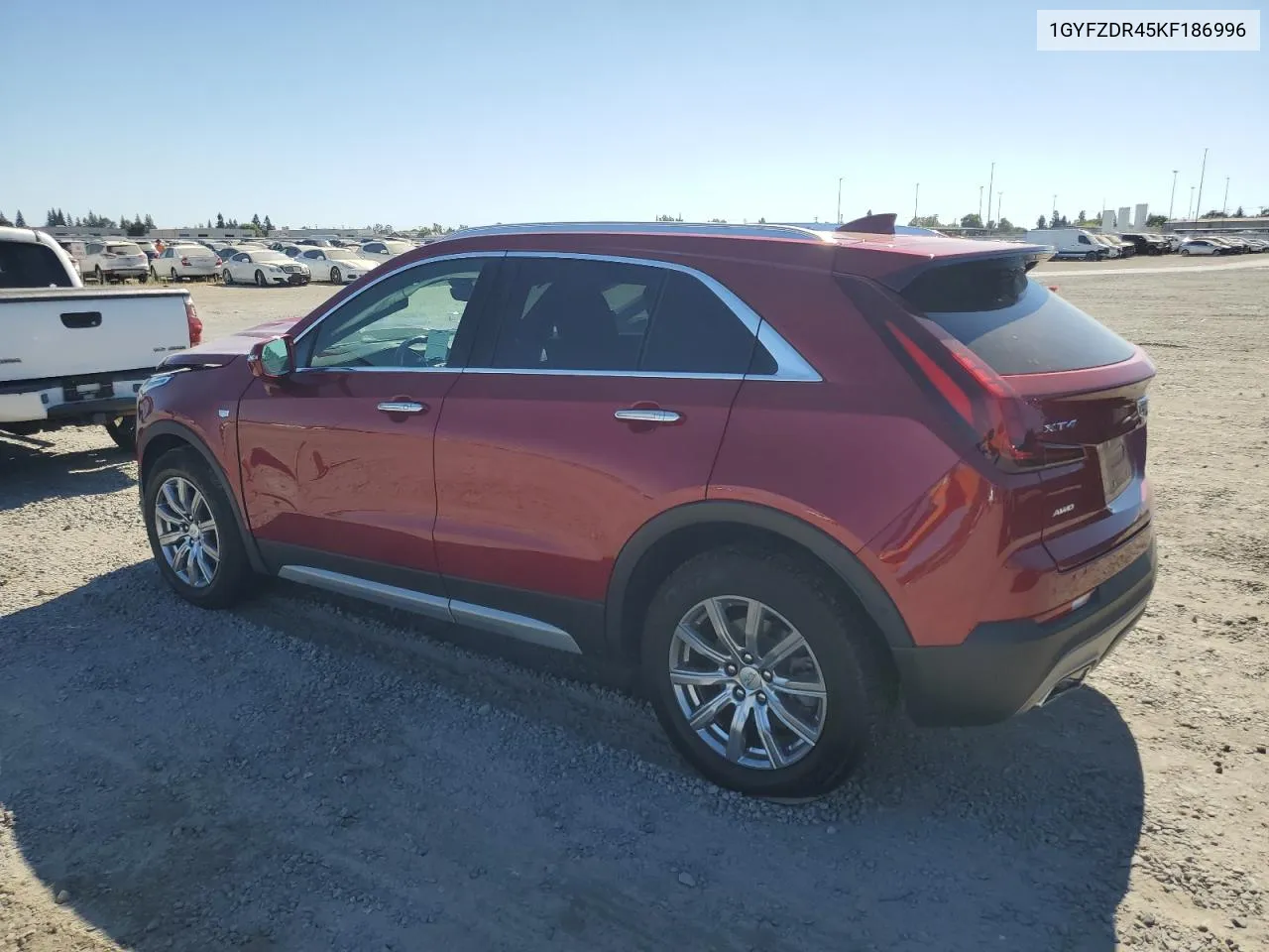 1GYFZDR45KF186996 2019 Cadillac Xt4 Premium Luxury