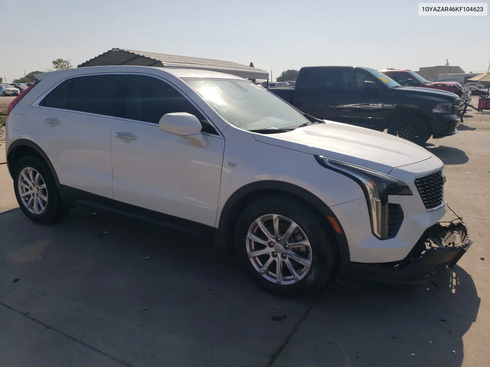 2019 Cadillac Xt4 Luxury VIN: 1GYAZAR46KF104623 Lot: 68139144