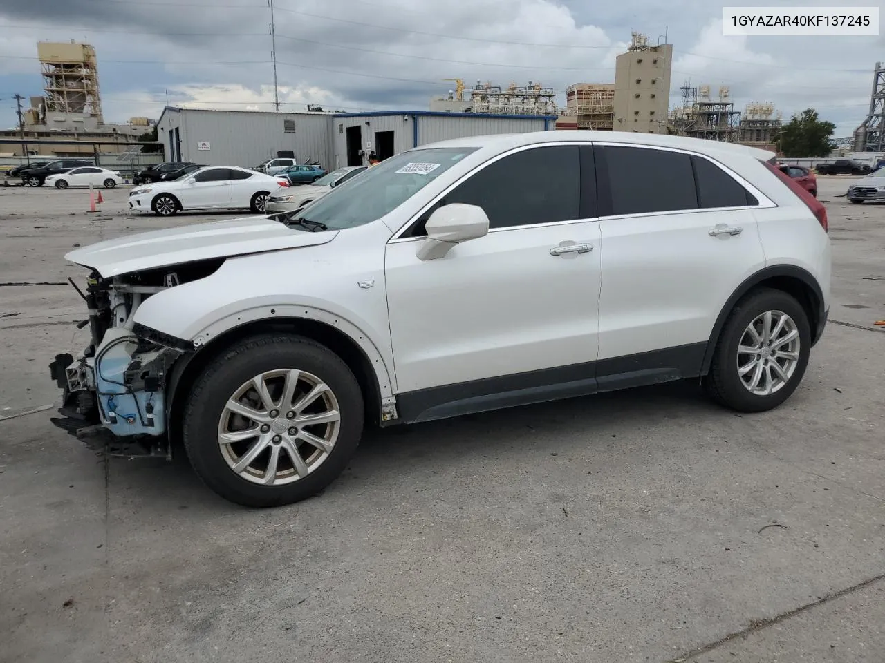 2019 Cadillac Xt4 Luxury VIN: 1GYAZAR40KF137245 Lot: 69352464