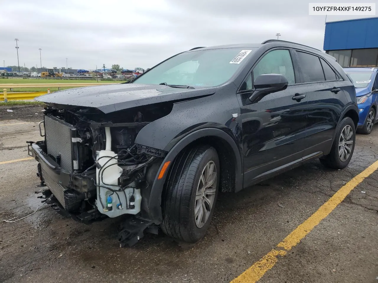 2019 Cadillac Xt4 Sport VIN: 1GYFZFR4XKF149275 Lot: 69573394