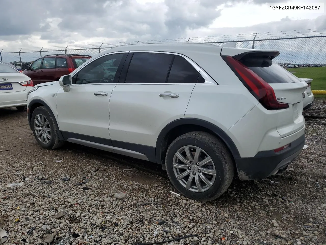 1GYFZCR49KF142087 2019 Cadillac Xt4 Premium Luxury