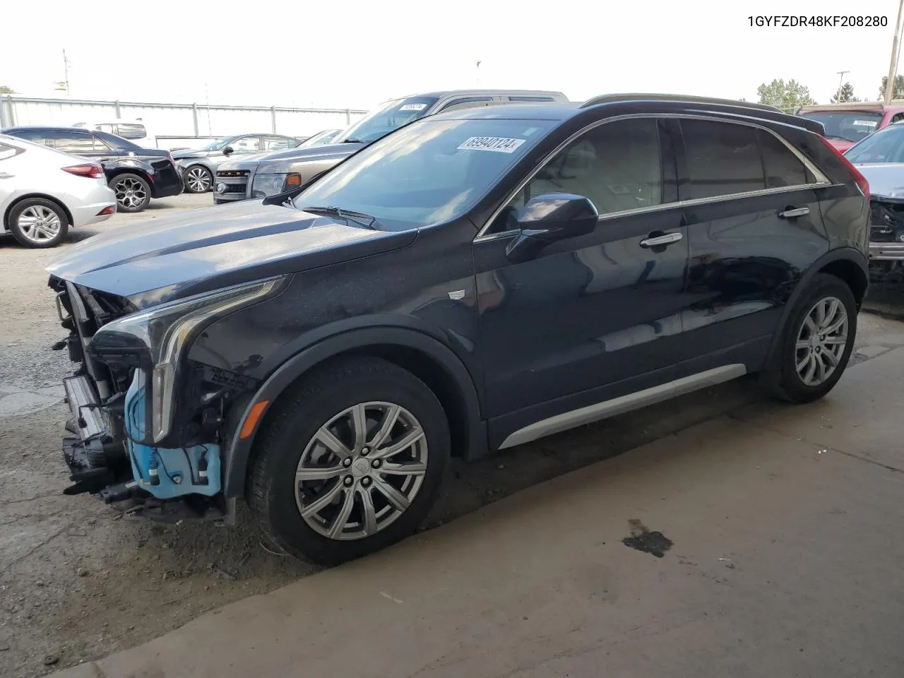 2019 Cadillac Xt4 Premium Luxury VIN: 1GYFZDR48KF208280 Lot: 69940124