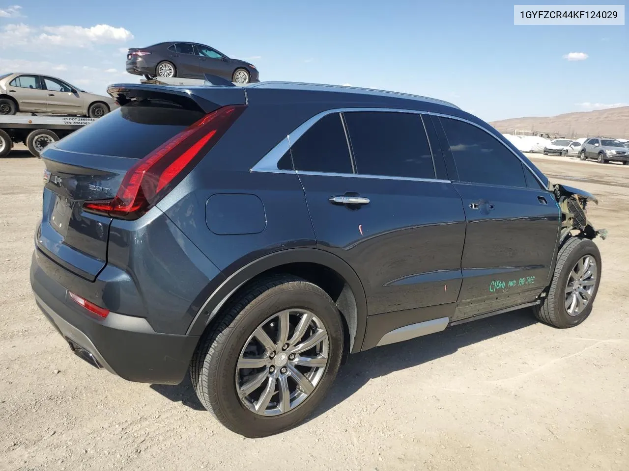 2019 Cadillac Xt4 Premium Luxury VIN: 1GYFZCR44KF124029 Lot: 69978044