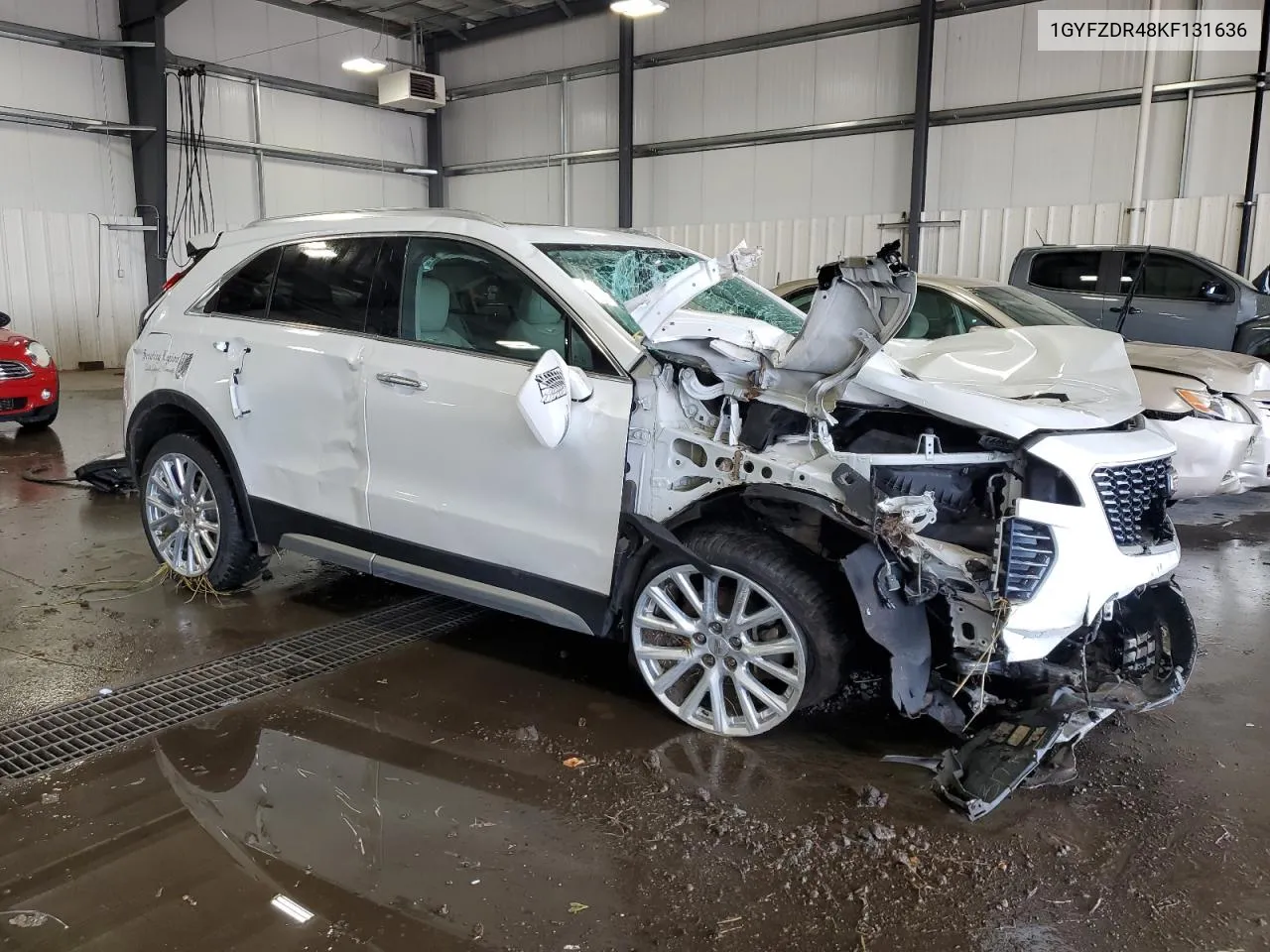 1GYFZDR48KF131636 2019 Cadillac Xt4 Premium Luxury