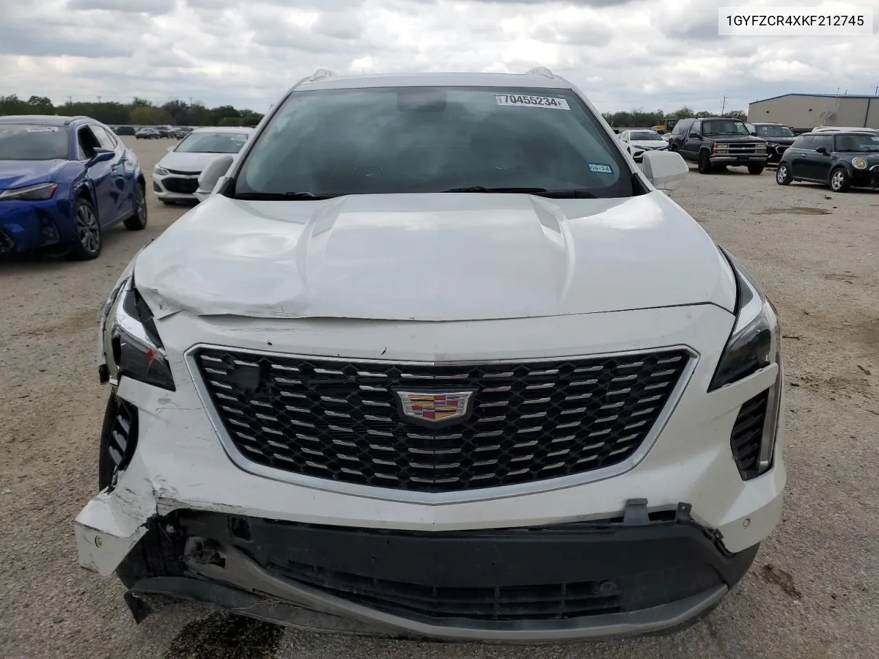 2019 Cadillac Xt4 Premium Luxury VIN: 1GYFZCR4XKF212745 Lot: 70455234