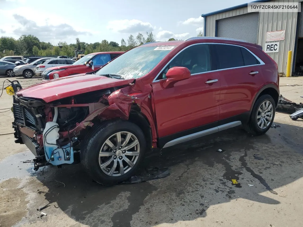 1GYFZCR45KF210644 2019 Cadillac Xt4 Premium Luxury