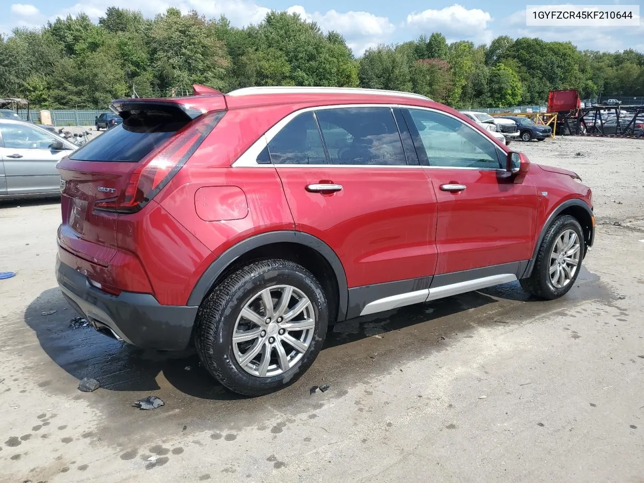 2019 Cadillac Xt4 Premium Luxury VIN: 1GYFZCR45KF210644 Lot: 70623244