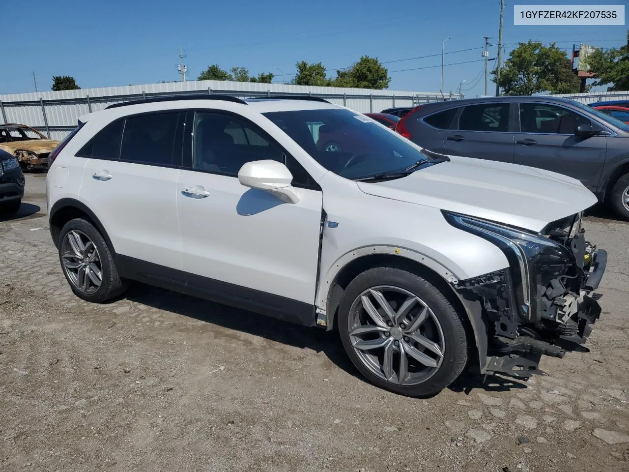 2019 Cadillac Xt4 Sport VIN: 1GYFZER42KF207535 Lot: 70640844