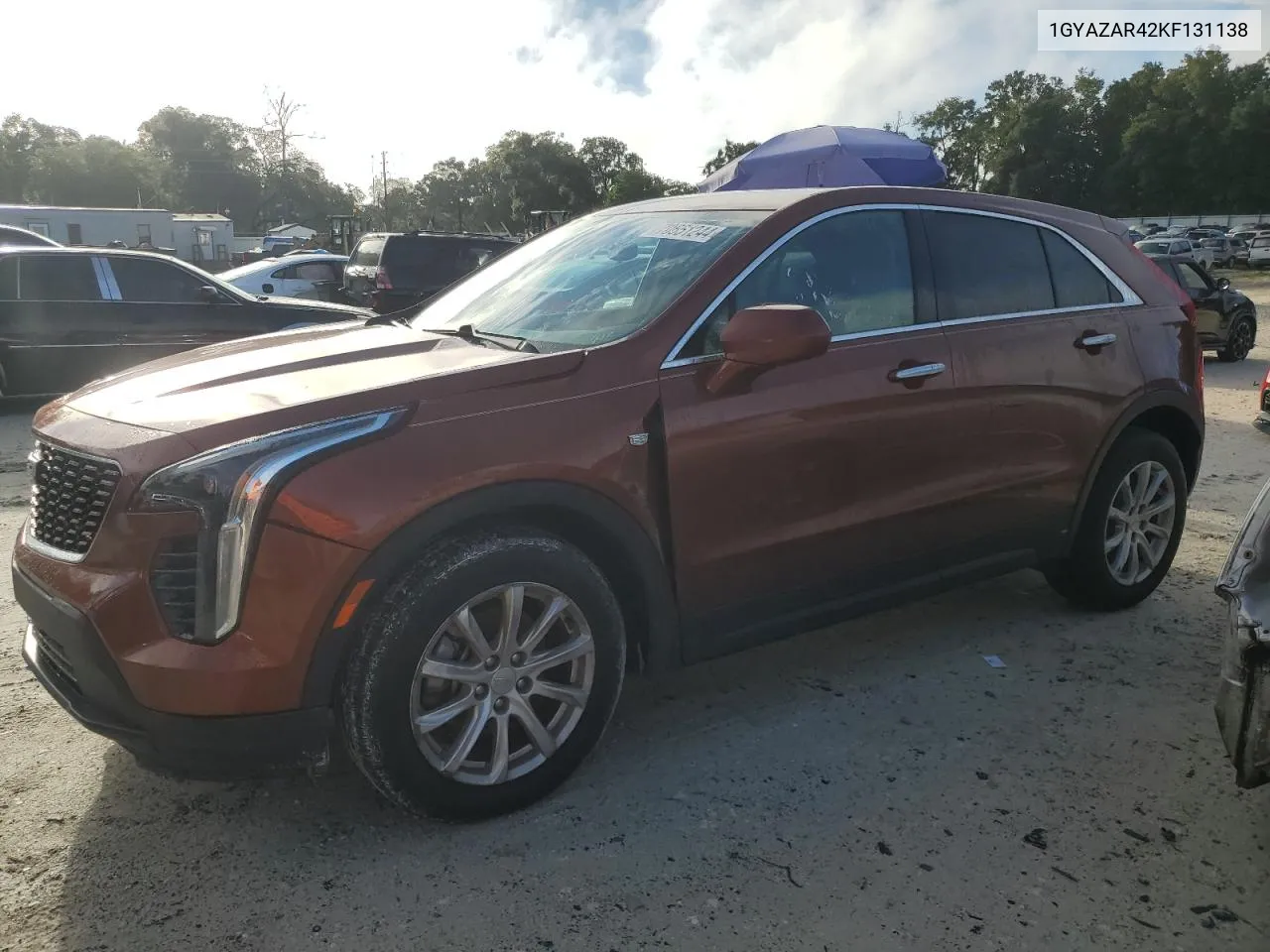 2019 Cadillac Xt4 Luxury VIN: 1GYAZAR42KF131138 Lot: 70651244