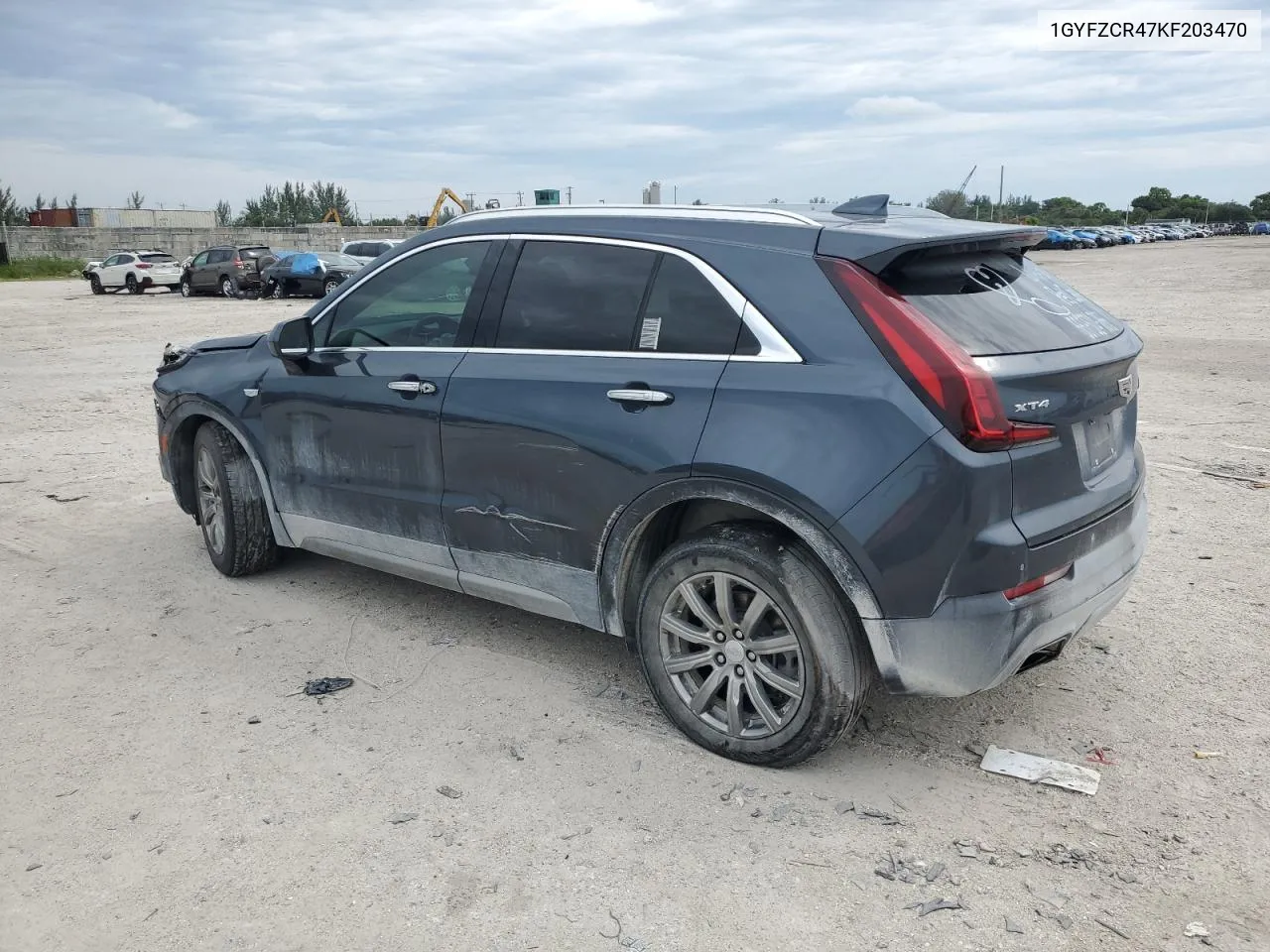 1GYFZCR47KF203470 2019 Cadillac Xt4 Premium Luxury