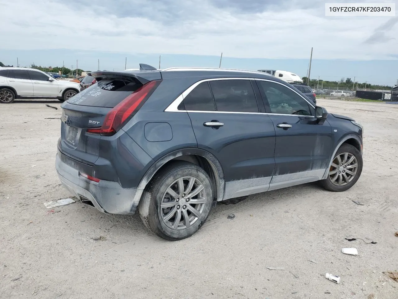 2019 Cadillac Xt4 Premium Luxury VIN: 1GYFZCR47KF203470 Lot: 71839364