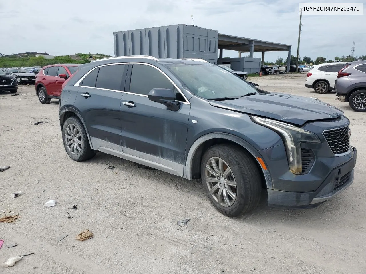 1GYFZCR47KF203470 2019 Cadillac Xt4 Premium Luxury