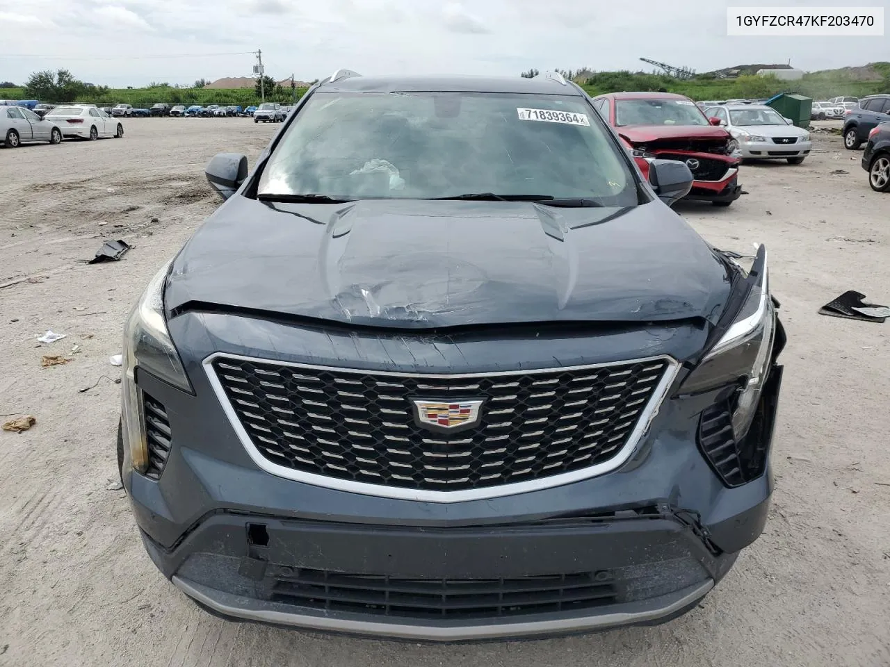 2019 Cadillac Xt4 Premium Luxury VIN: 1GYFZCR47KF203470 Lot: 71839364