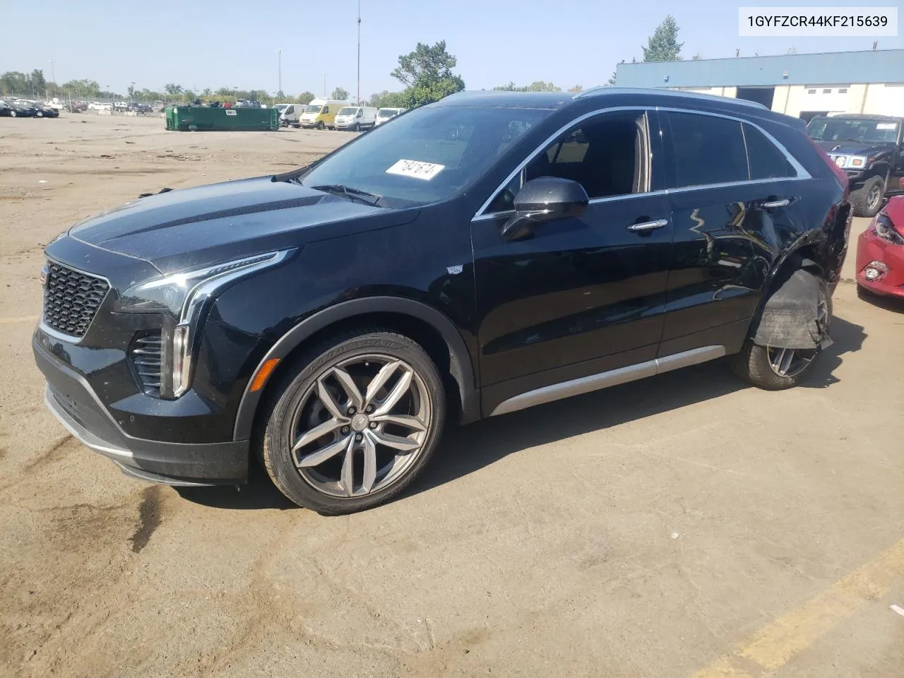 1GYFZCR44KF215639 2019 Cadillac Xt4 Premium Luxury