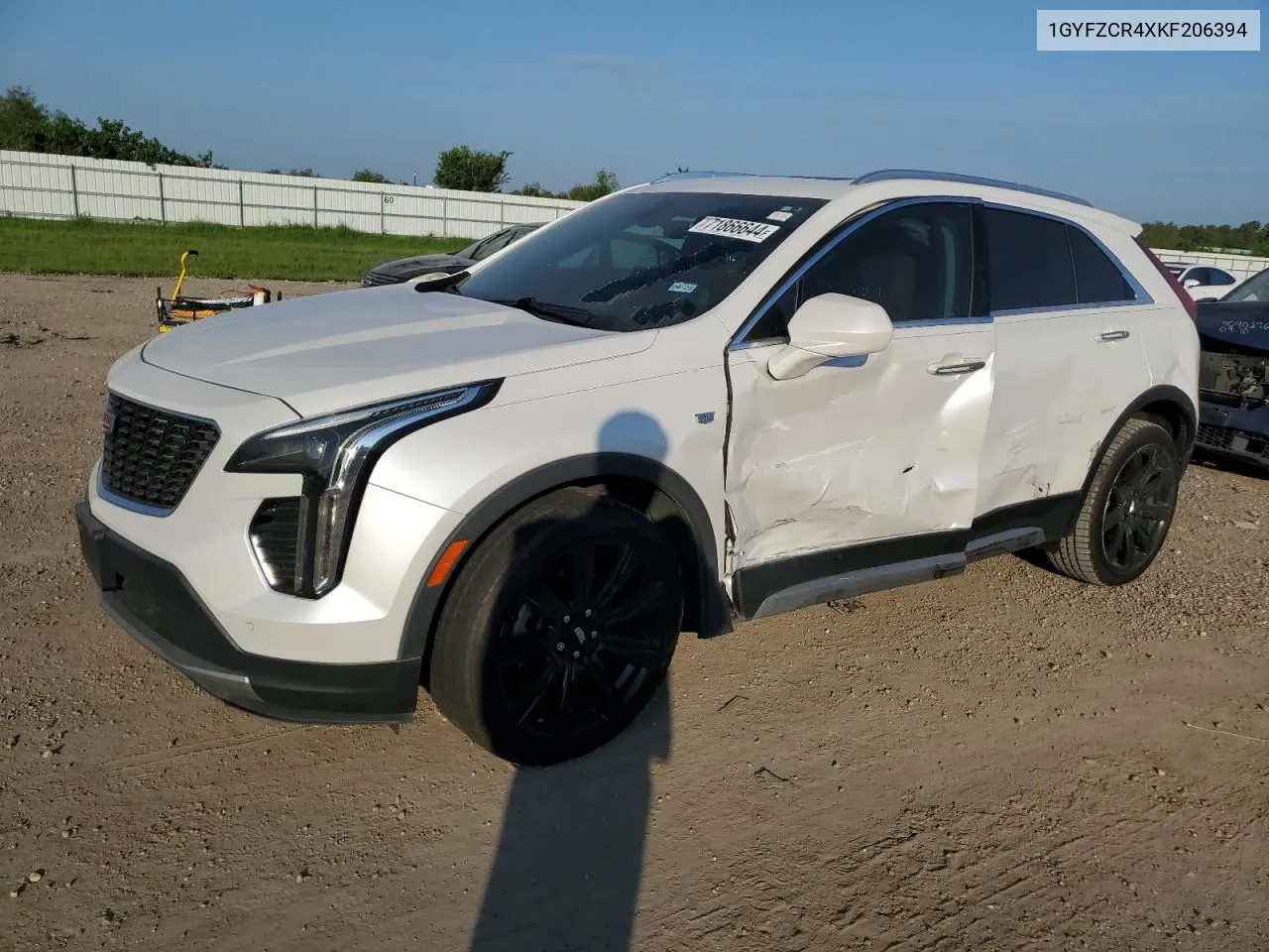 1GYFZCR4XKF206394 2019 Cadillac Xt4 Premium Luxury