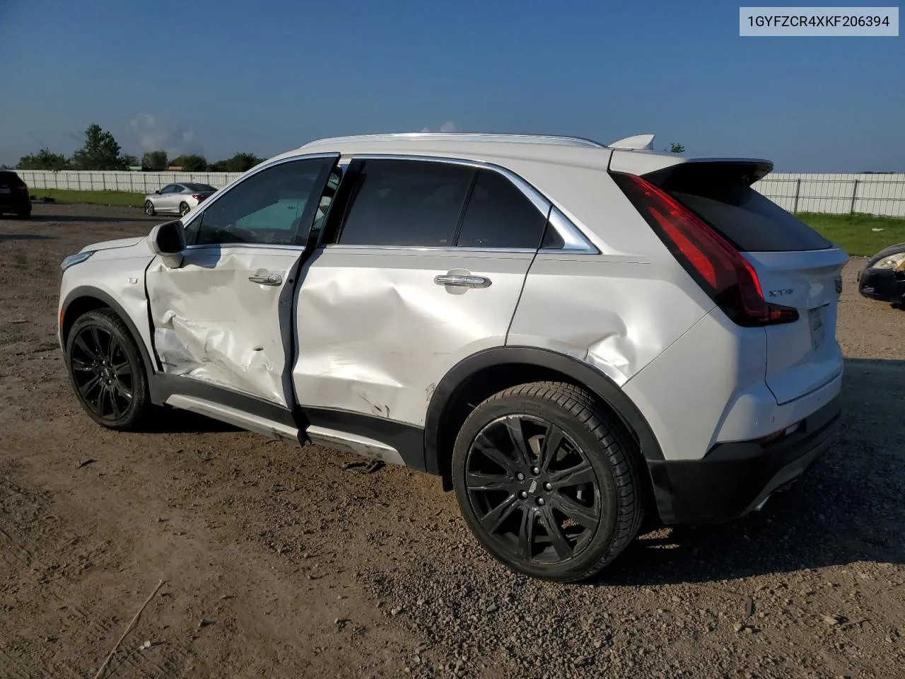 1GYFZCR4XKF206394 2019 Cadillac Xt4 Premium Luxury