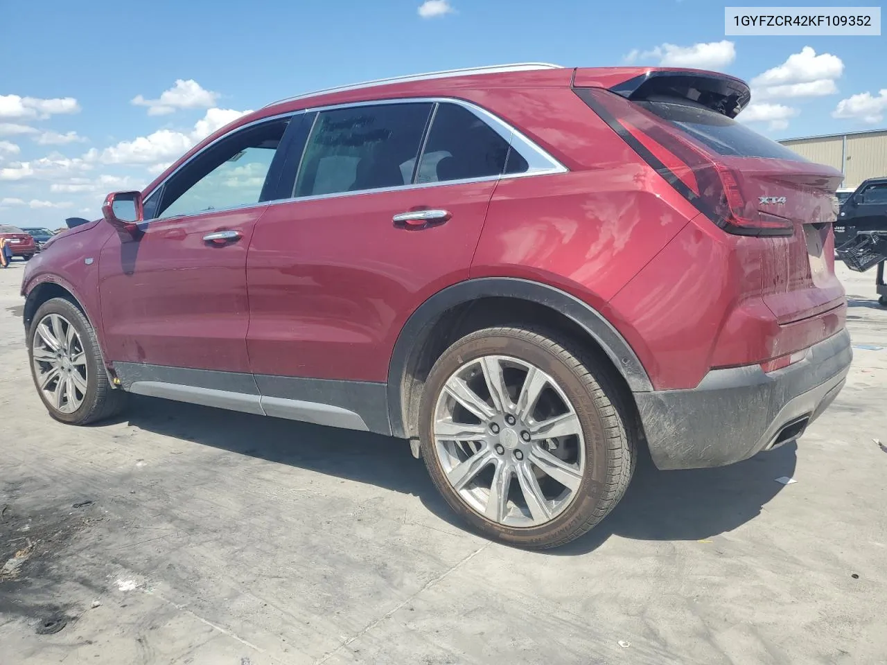 1GYFZCR42KF109352 2019 Cadillac Xt4 Premium Luxury